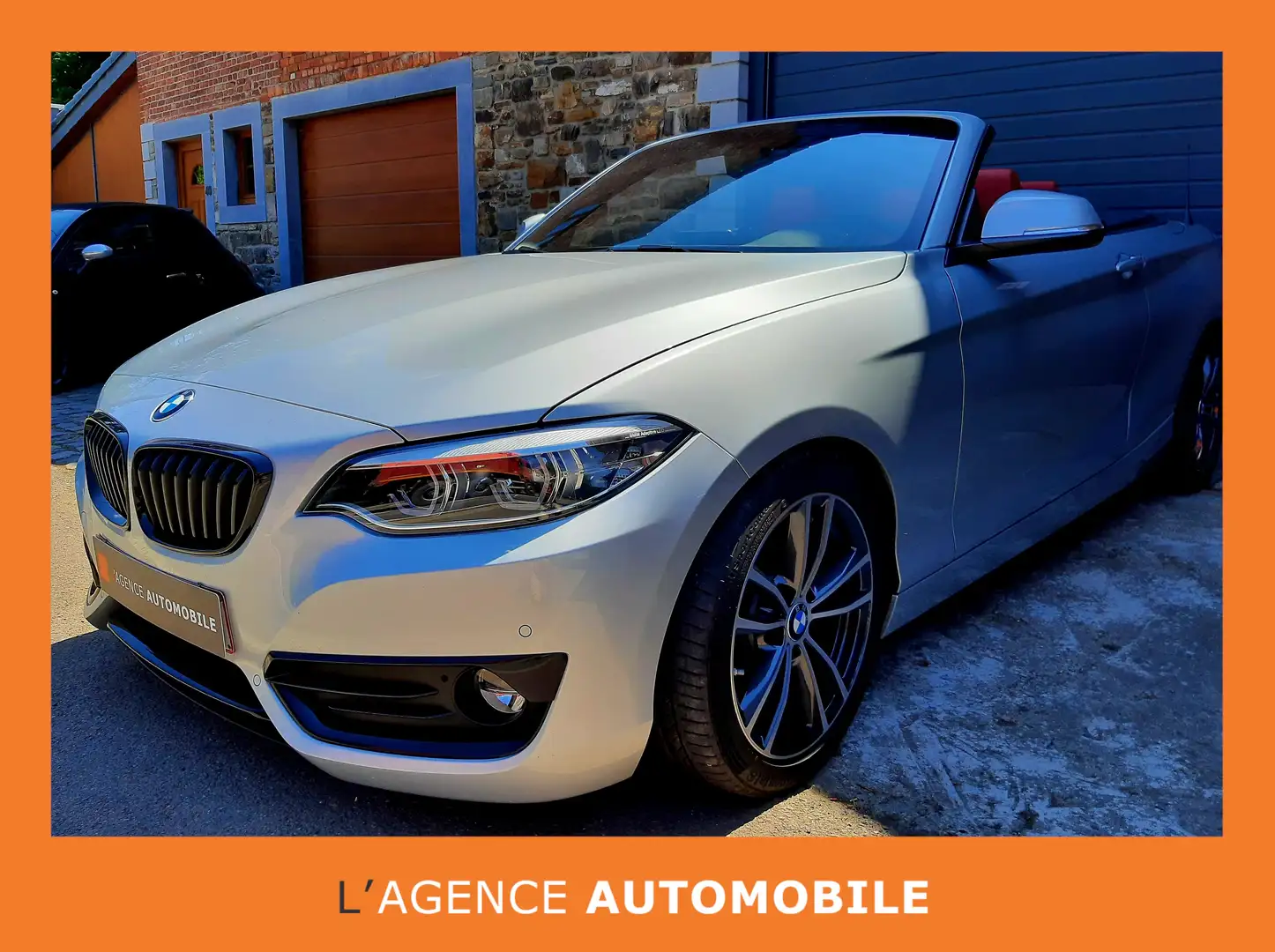 BMW 218 Cabrio 218i - Pack M - Garantie totale 12 mois Grau - 1