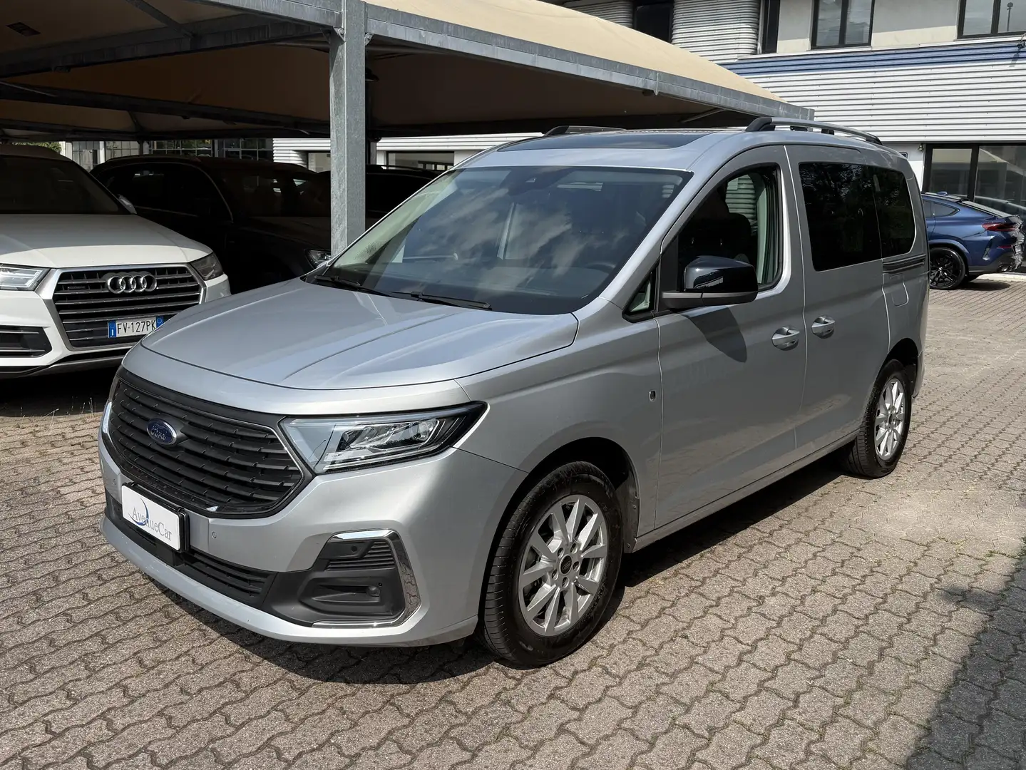 Ford Tourneo CONNECT PREZZO REALE TETTO PANORAMICO TELECAMERA Argento - 1