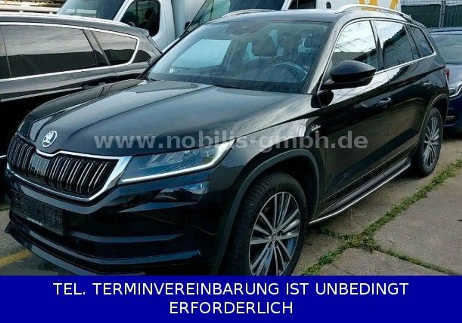 Skoda Kodiaq L&K LAURIN & KLEMENT VOLLLEDER 18400Netto Schwarz - 1