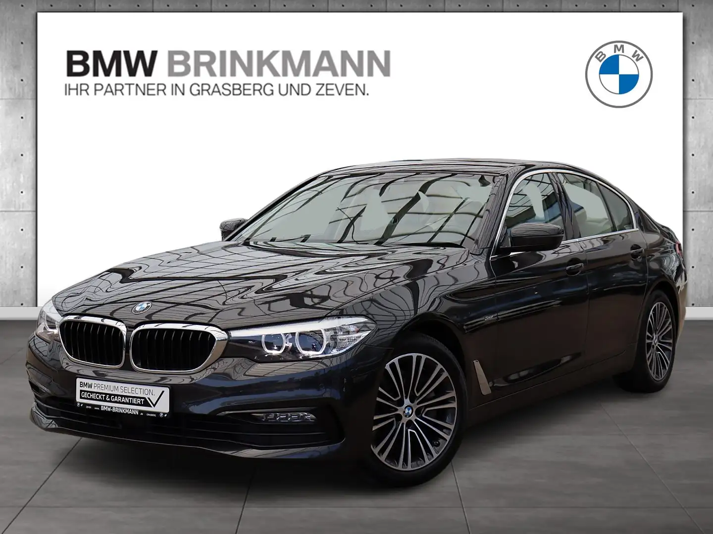 BMW 540 i Limousine aut. / SPORT LINE + NAVI + HUD + RFK + Gris - 1