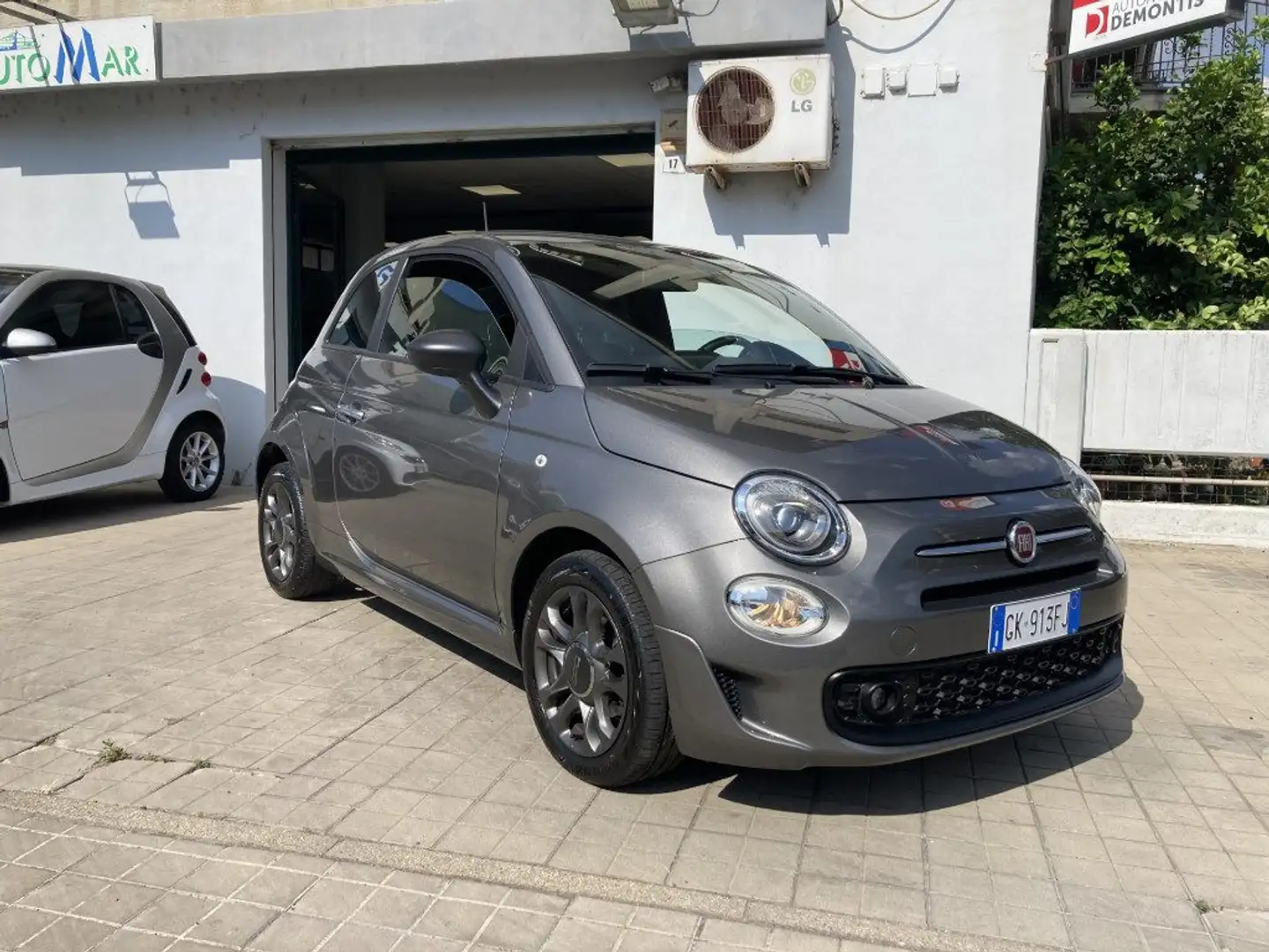 Fiat 500 1.0 Hybrid Connect Gris - 2