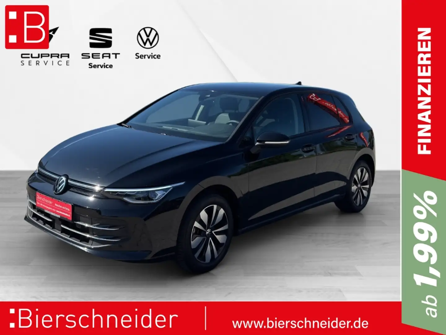 Volkswagen Golf 8 2.0 TDI DSG Goal DIGITAL COCKPIT PRO LED AHK NAV Zwart - 1