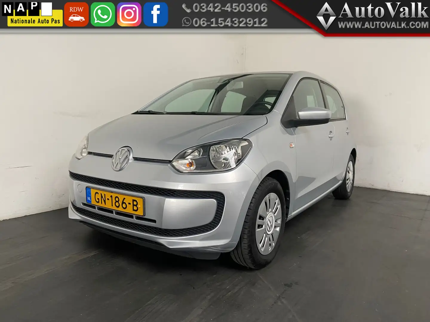 Volkswagen up! 1.0 move up! BlueMotion Grijs - 1