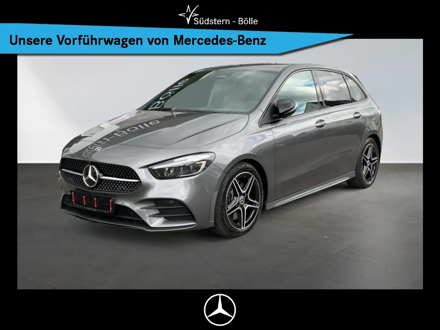 Mercedes-Benz B 250 4M AMG+AMBIENTE+NIGHTP.+360-AUG-REALITY Grau - 1