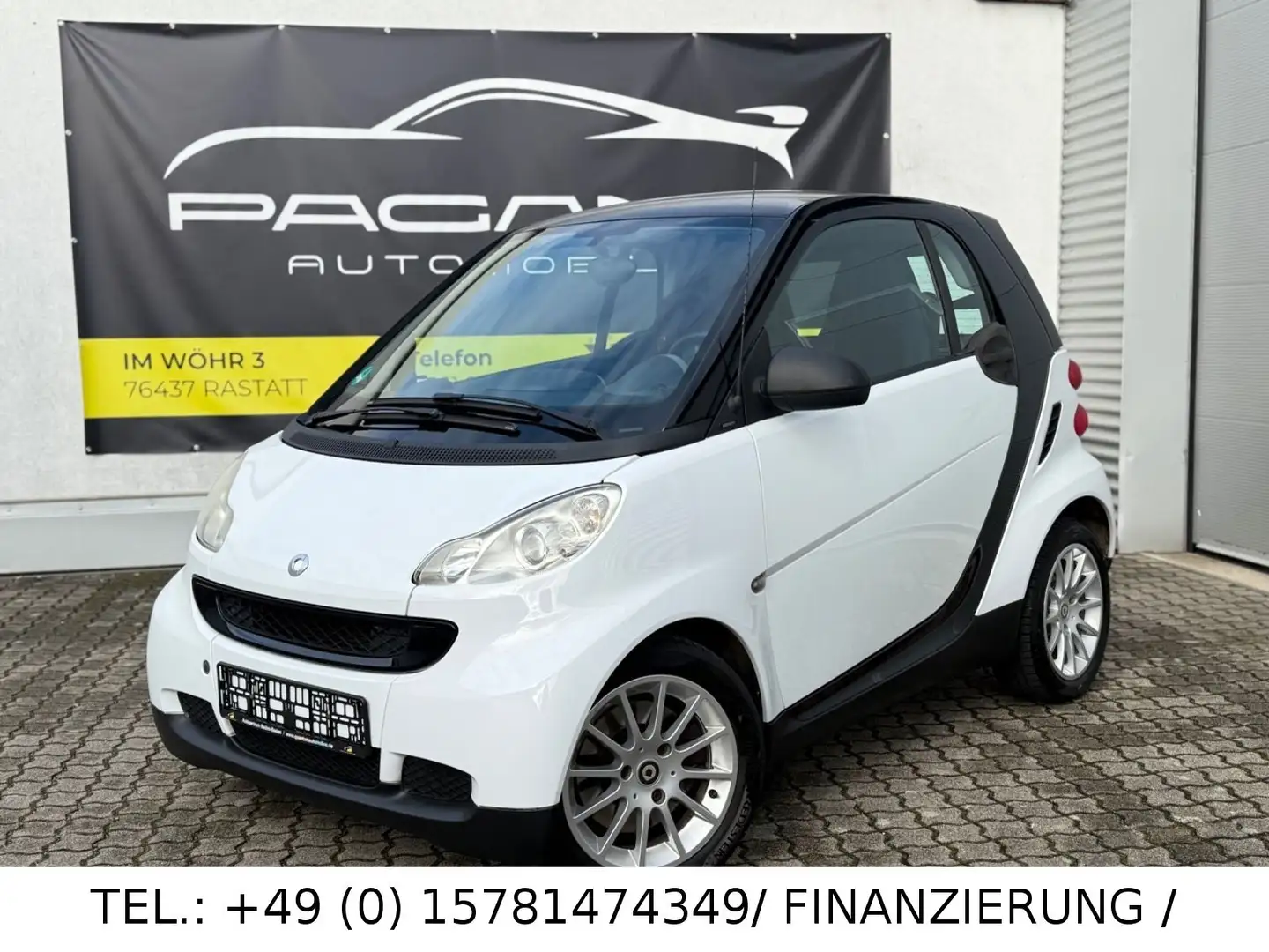 smart forTwo coupe /SHZ/1HAND!/AUTOMATIK/PDC/TÜV NEU/ Noir - 1
