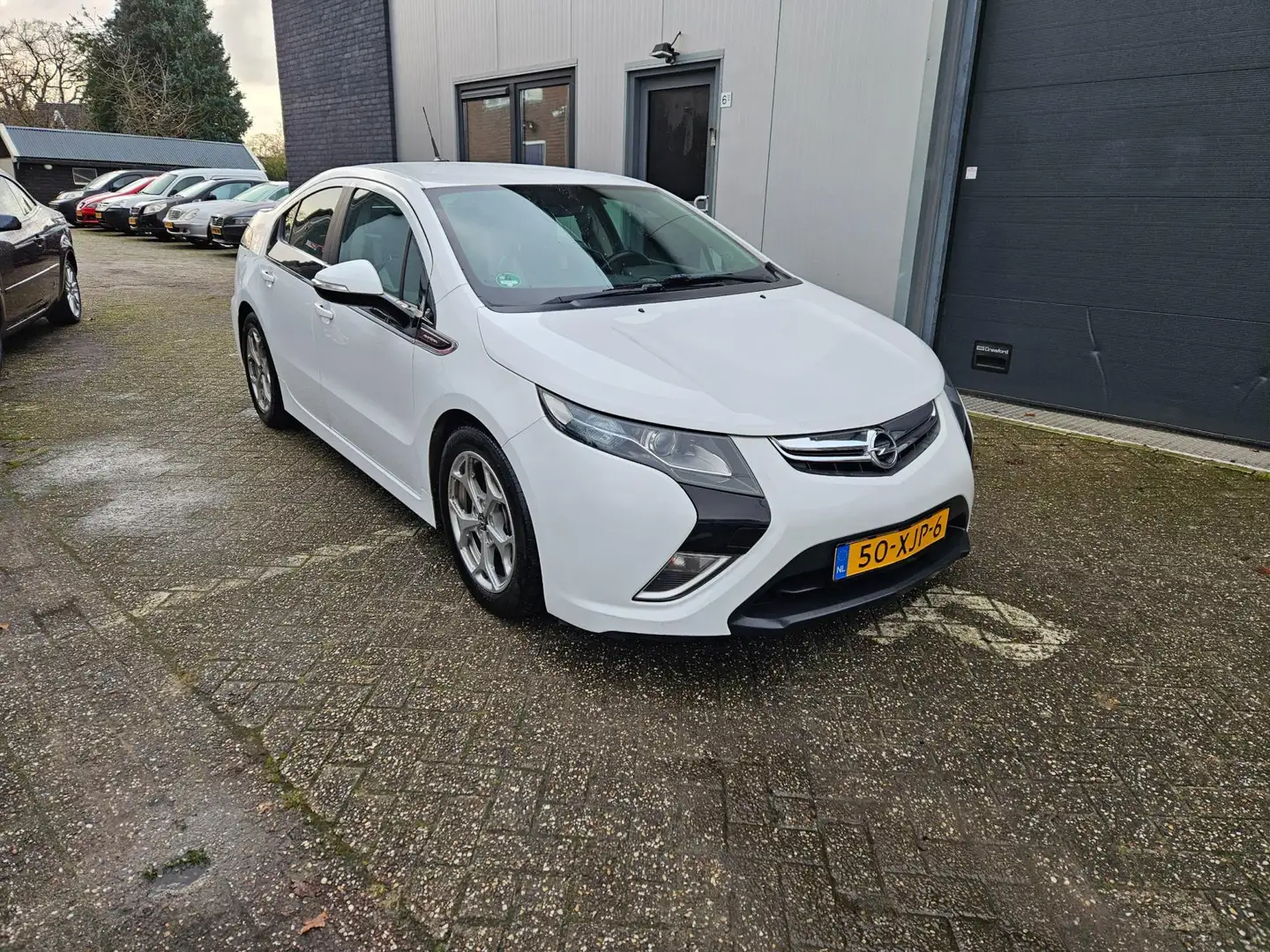 Opel Ampera 1.4 AUTOMAAT/LEDER/NAVI/CLIMA Wit - 1