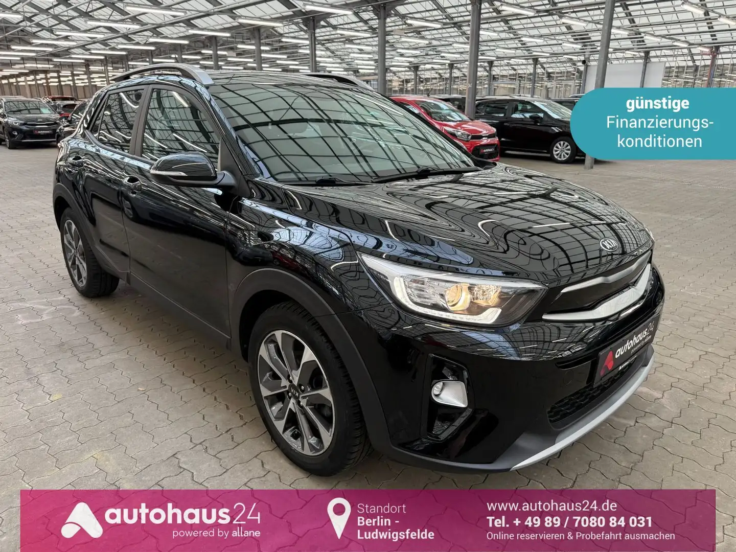 Kia Stonic 1.0 T-GDI Vision  CarPlay|Sitzhzg|Klima Schwarz - 1