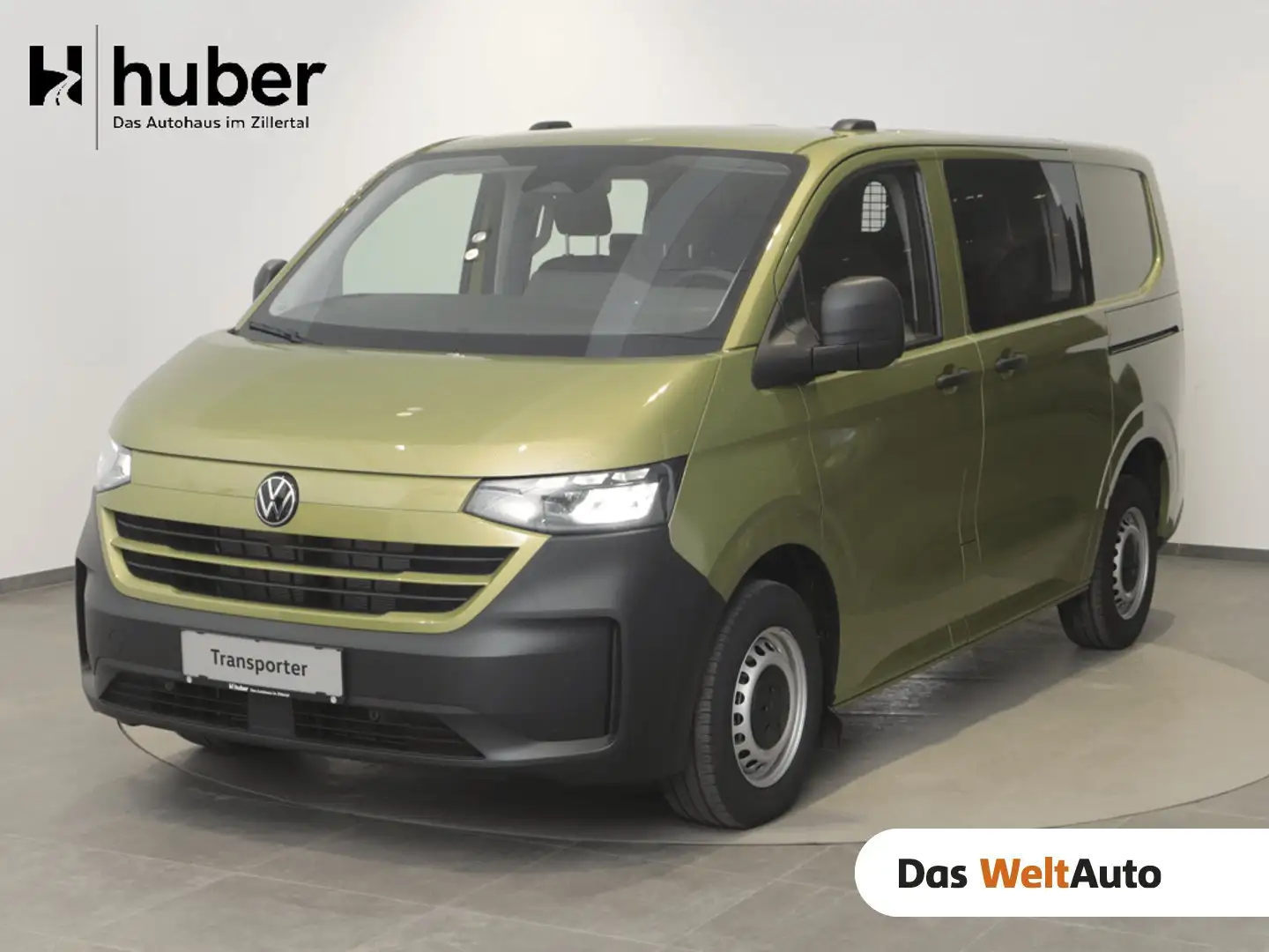 Volkswagen T7 Transporter VW Transporter T7 Kastenwagen Plus TDI 4MOTION Grün - 1