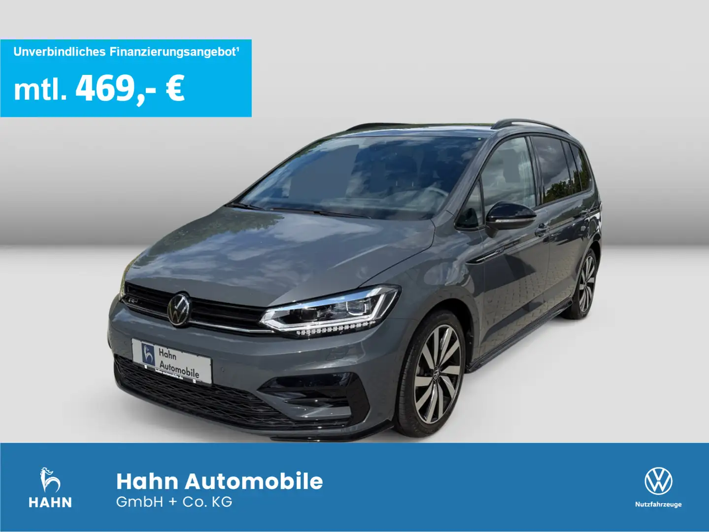 Volkswagen Touran R-Line 2,0 l TDI SCR 150 PS DSG AHK inkl. Grau - 1