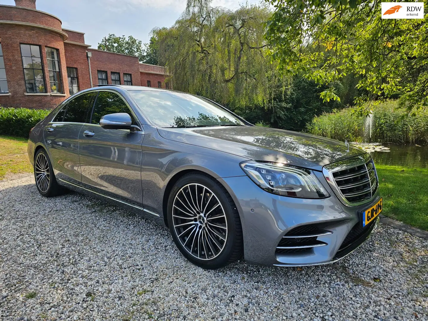 Mercedes-Benz S 450 AMG panorama/20"/NAVI/leer/LED Gri - 1