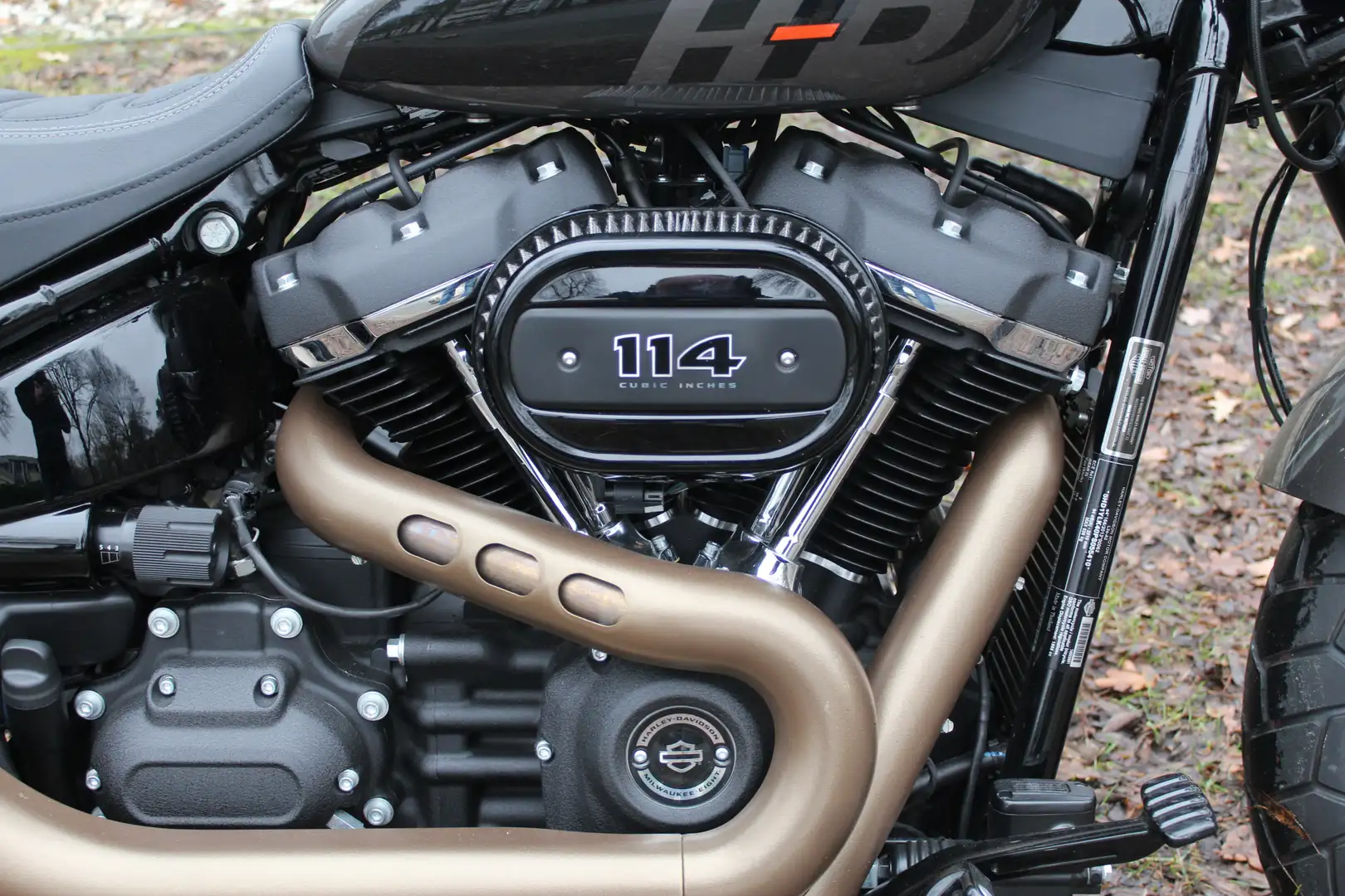 Harley-Davidson Fat Bob FXFBS fatbob 114 Grijs - 2