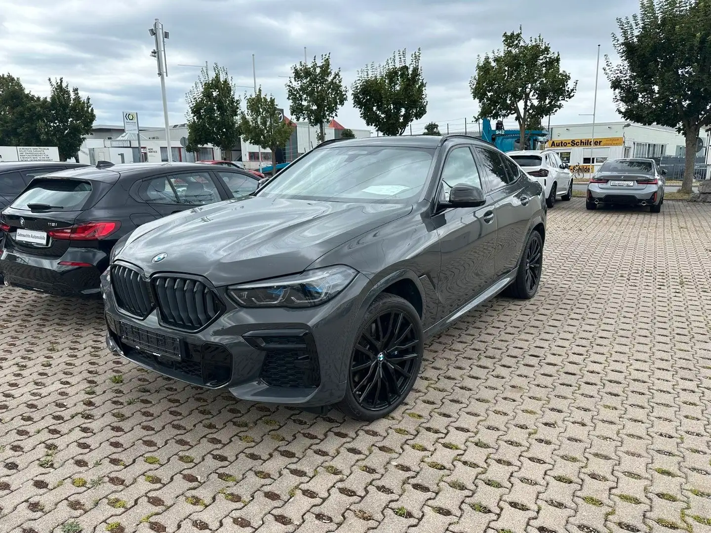 BMW X6 30d M Sport Shadow -HUD-ACC-Pano-360K-22Zoll Gris - 1