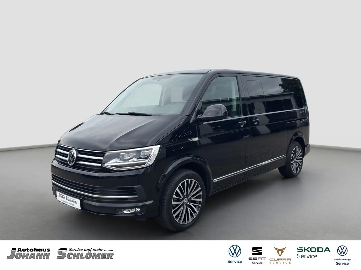 Volkswagen T6.1 Multivan Highline 2.0 TDI LED NAVI AHK STANDHZ PDC TEMPOMAT Schwarz - 1