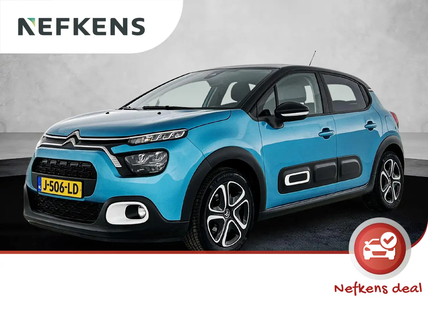 Citroen C3 1.2 82pk Feel | Navigatie | Comfort stoelen | Vast Bleu - 1