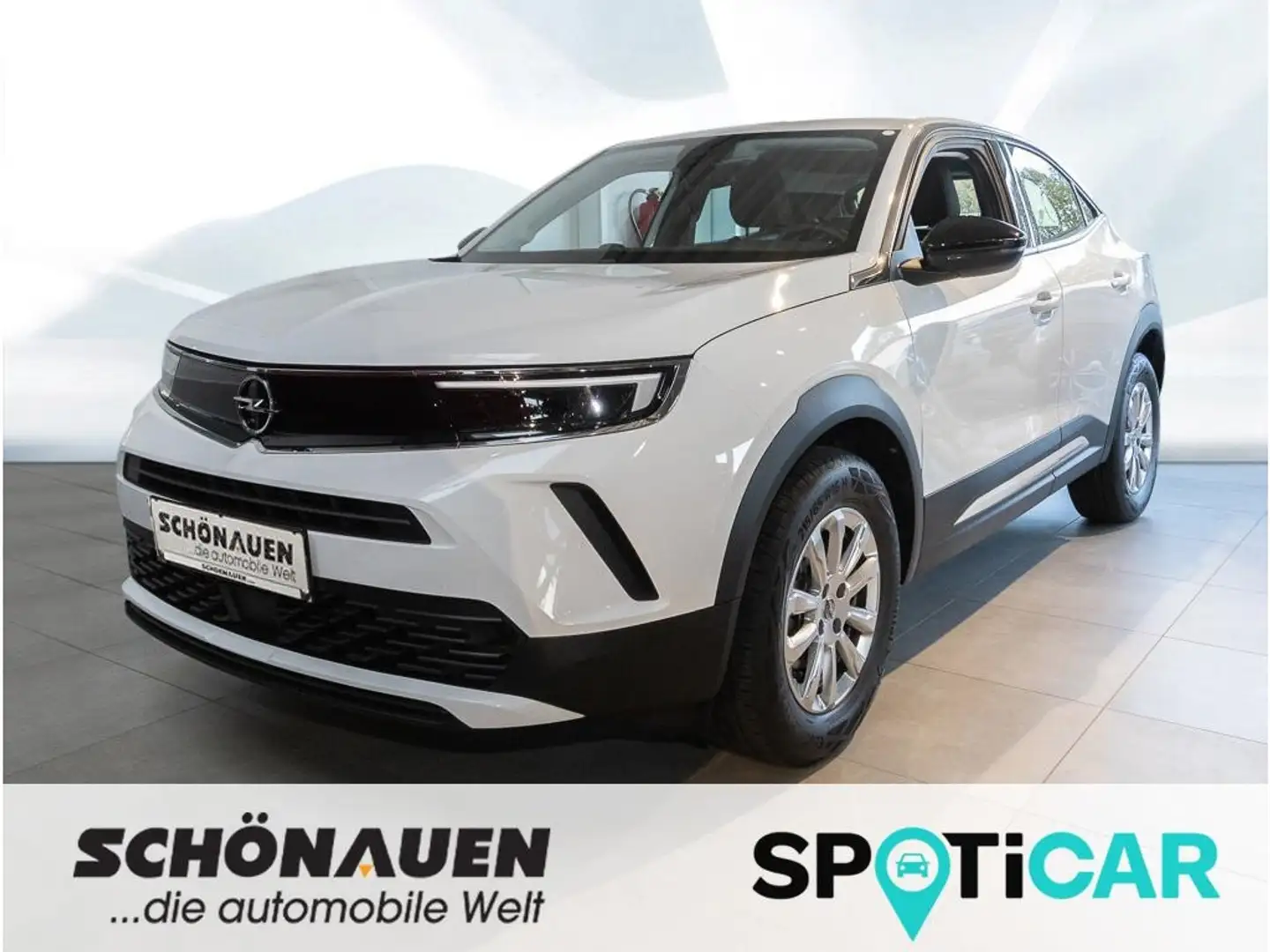 Opel Mokka Enjoy 1.2 Turbo +PDC+CARPLAY+KLIMA+LED+TC+ Blanc - 1