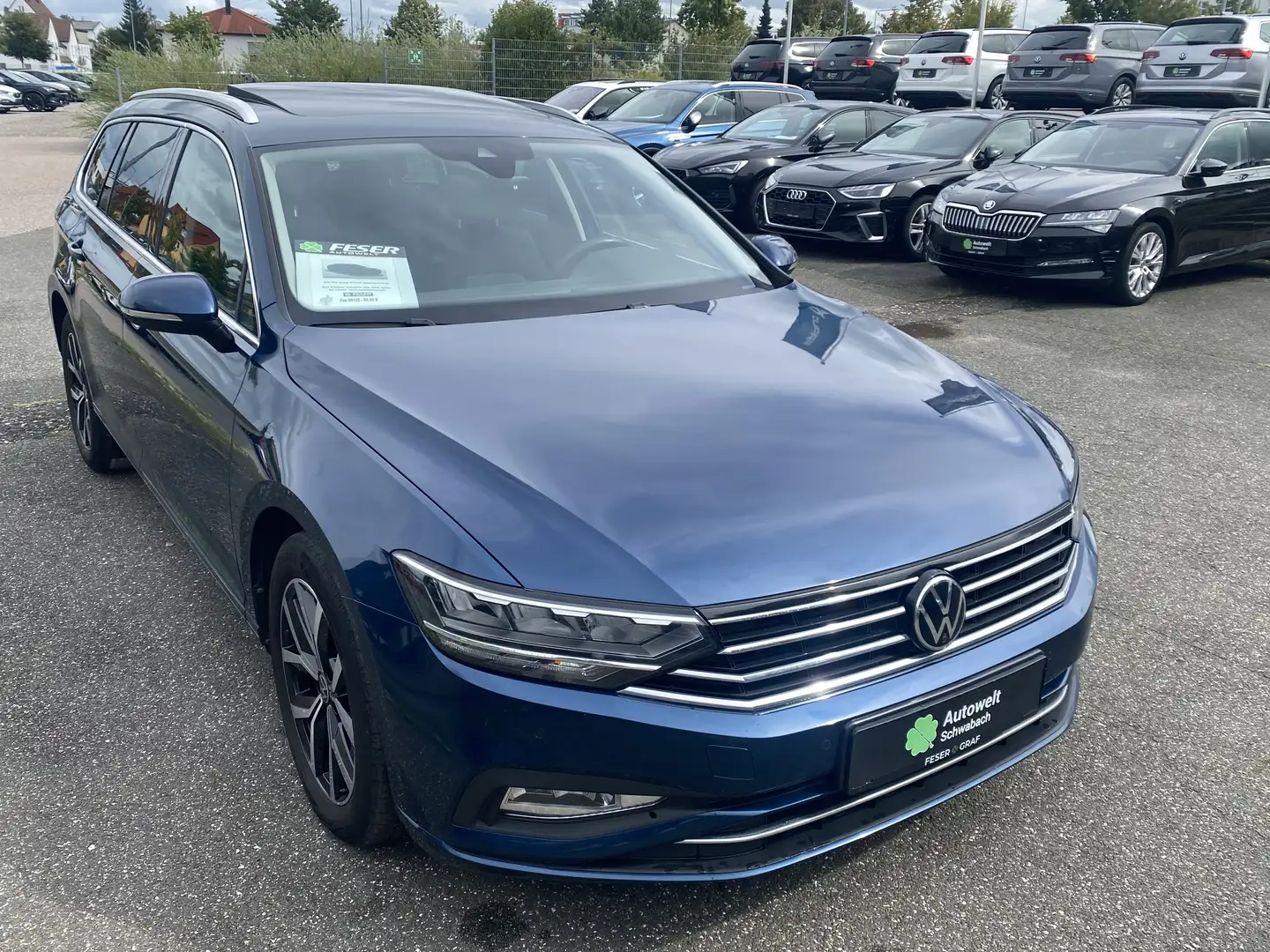 Volkswagen Passat Variant 2.0 TDI DSG Business APP LED NAVI Bleu - 2