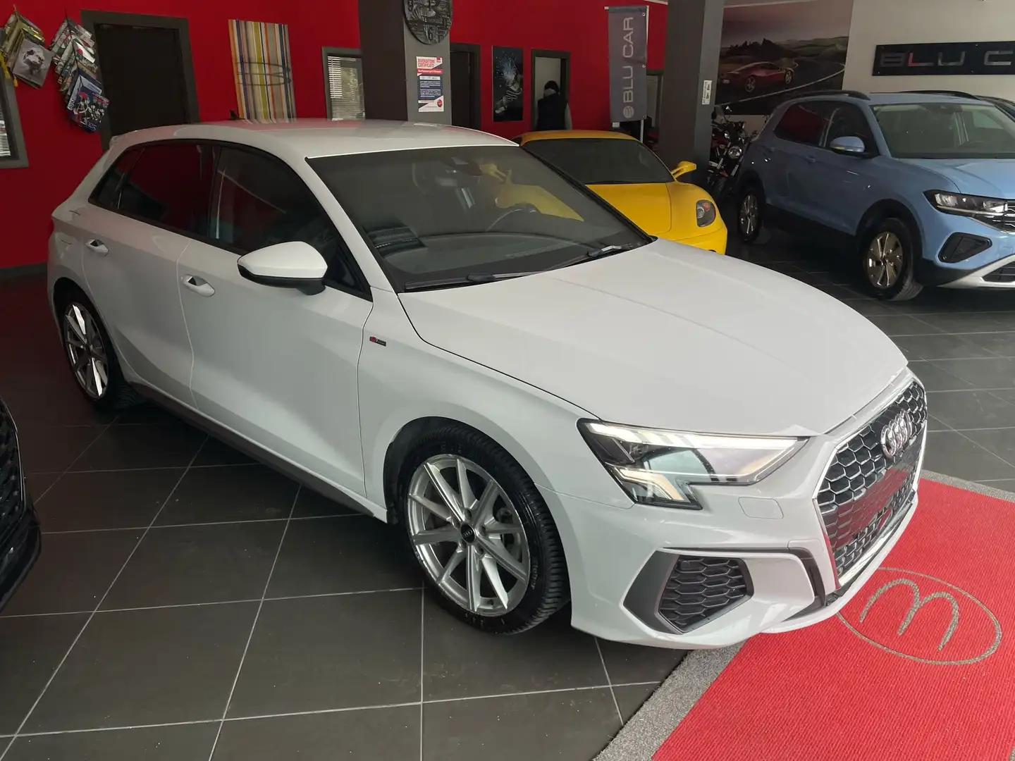 Audi A3 A3 Sportback 35 2.0 tdi S line Edition s-tronic Blanc - 1