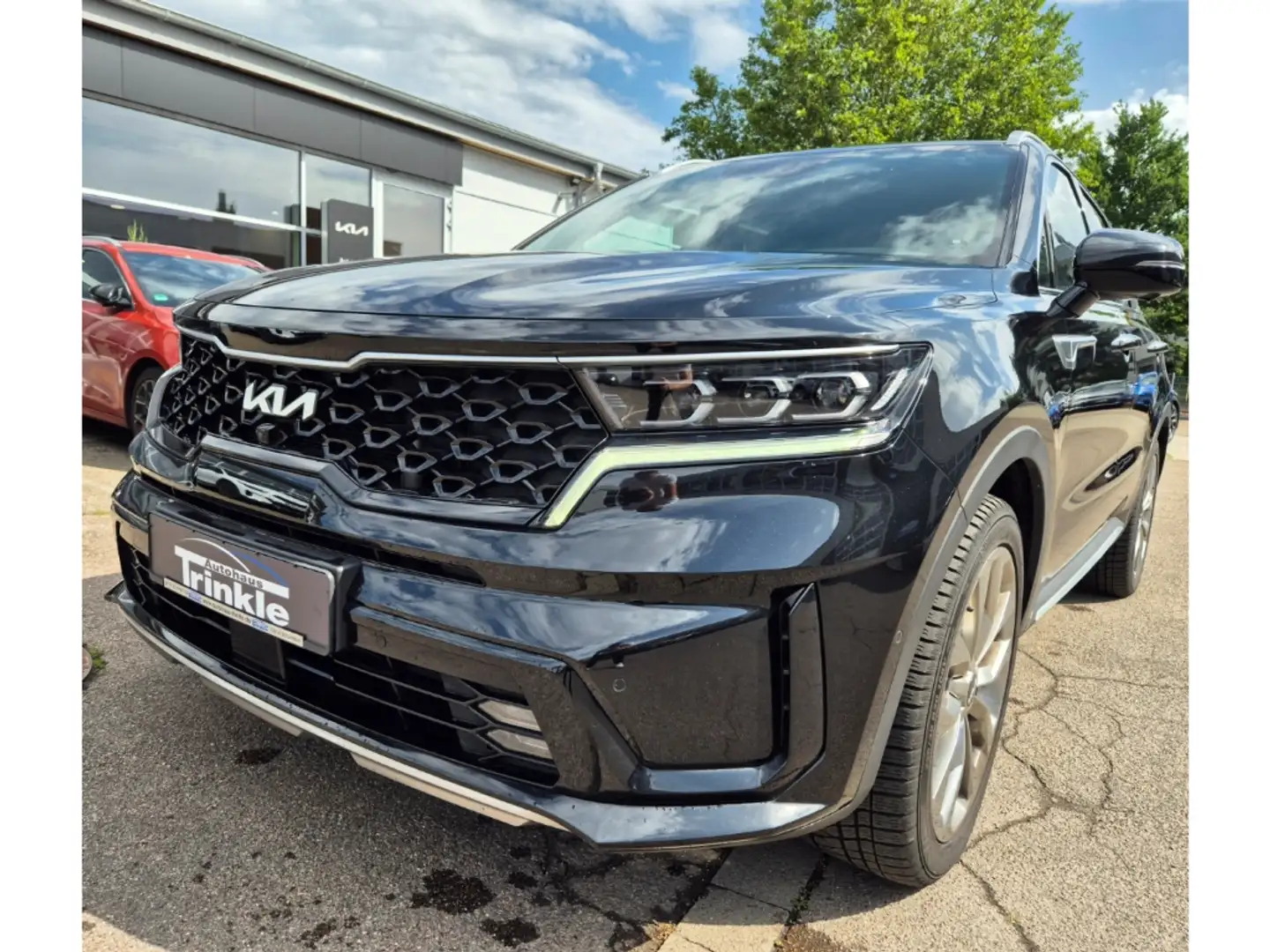 Kia Sorento 193 PS Platinum AWD 2.2 CRDi HUD Niveau Navi Leder Noir - 1