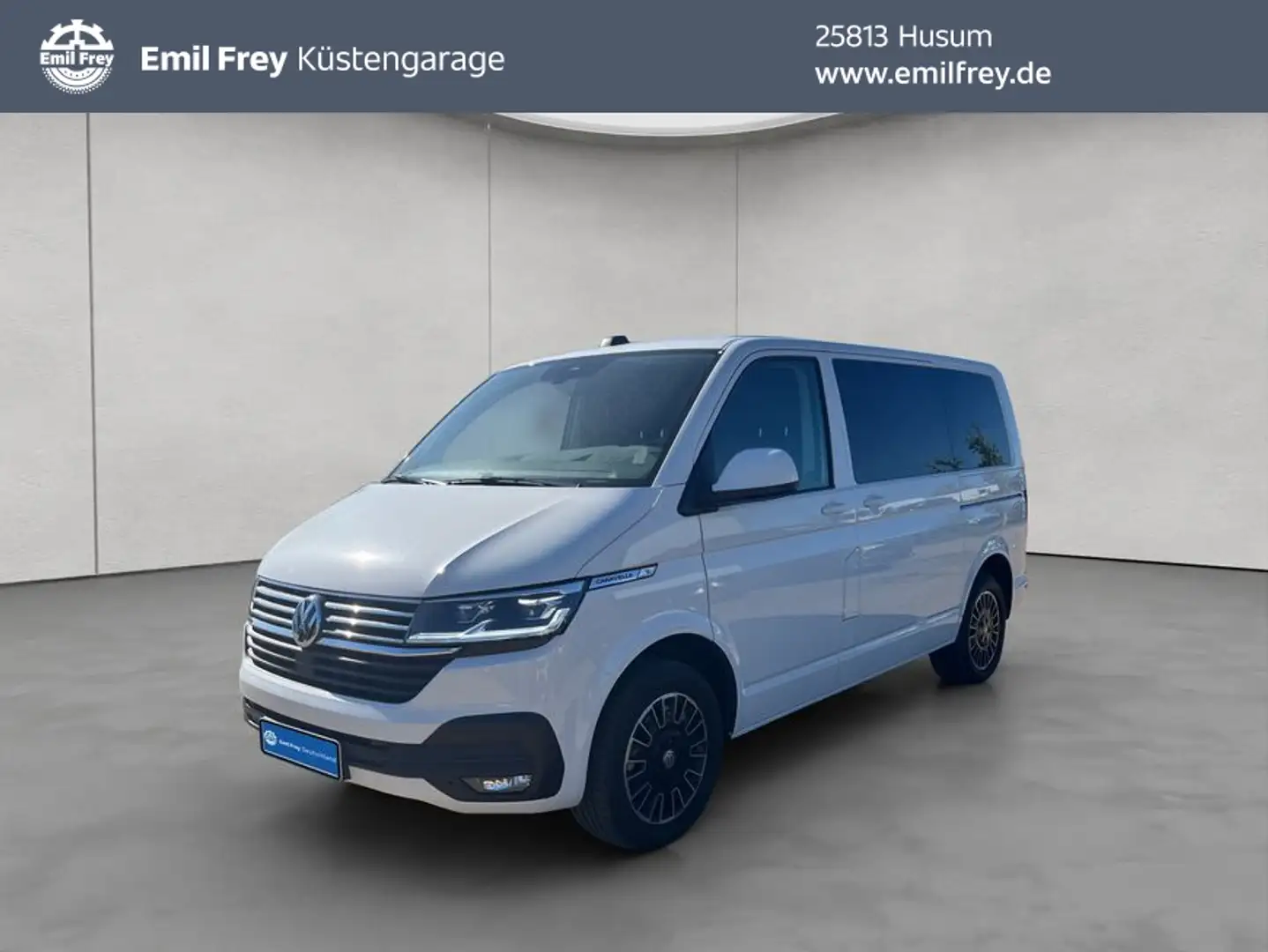 Volkswagen T6.1 Caravelle T6.1 Caravelle DSG Comfortline Leder/rote Folierun Rot - 1
