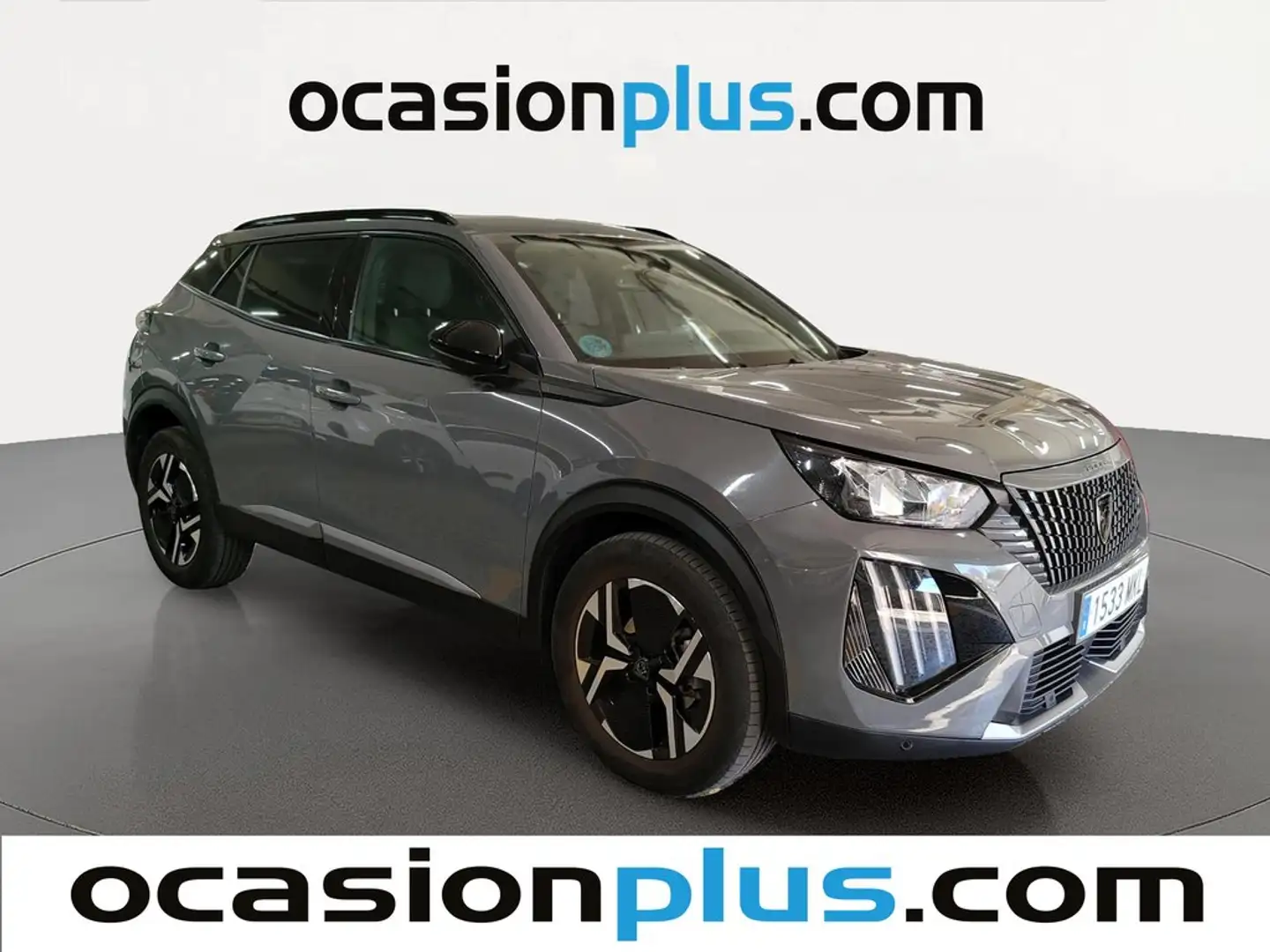 Peugeot 2008 1.2 PureTech S&S Allure 100 Gris - 2