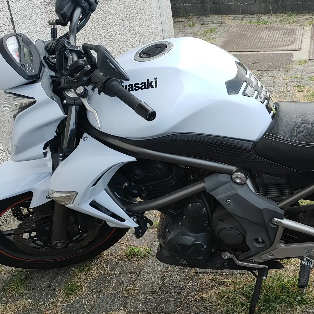 Kawasaki ER - 6 N Blanco - 2