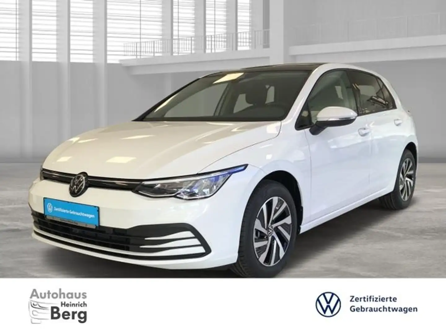 Volkswagen Golf Life 1.0 TSI El. Panodach Navi LED Blendfreies Fer Weiß - 1