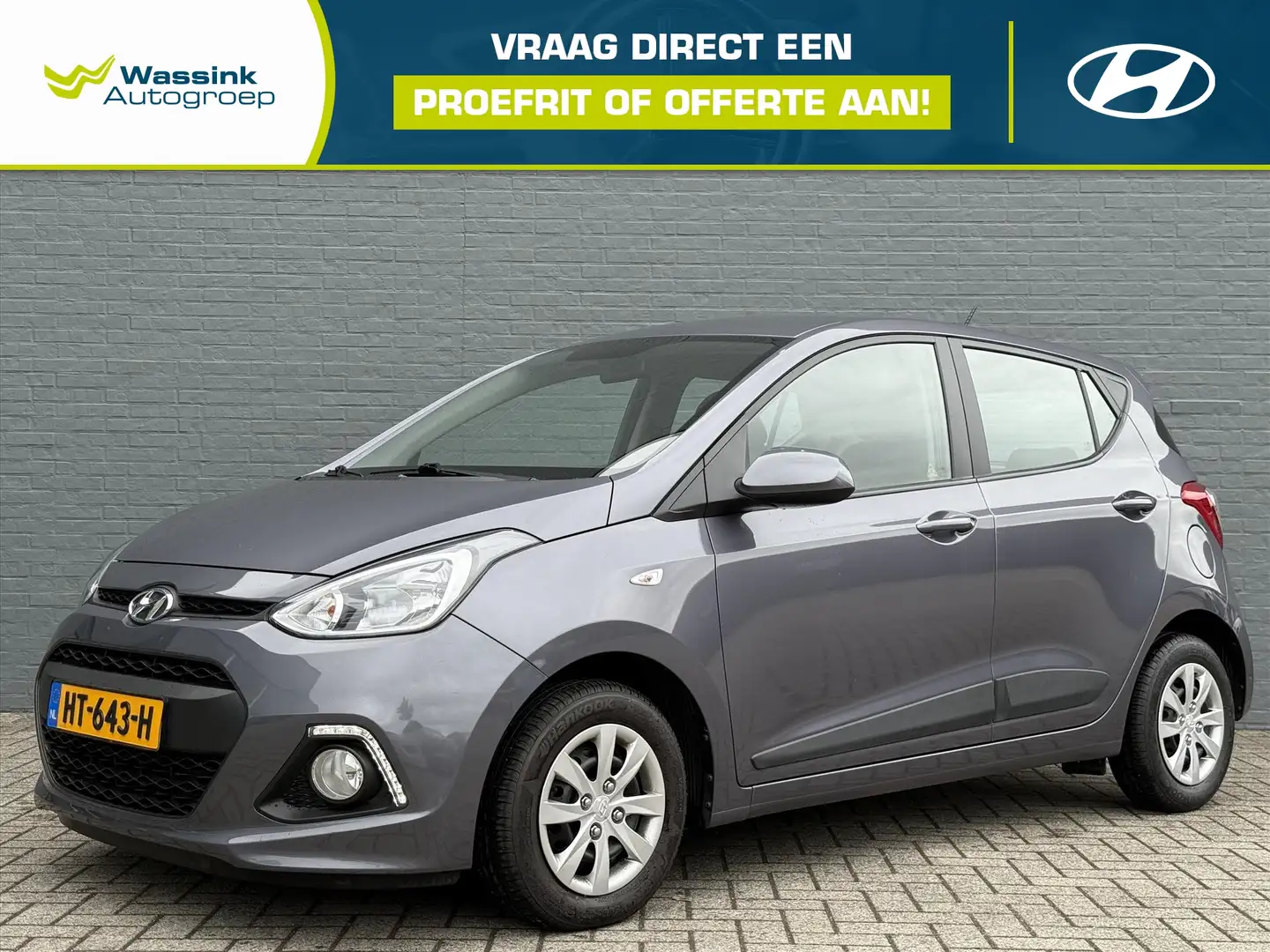 Hyundai i10 1.0i Blue 66pk i-Motion Comfort Plus Grigio - 1
