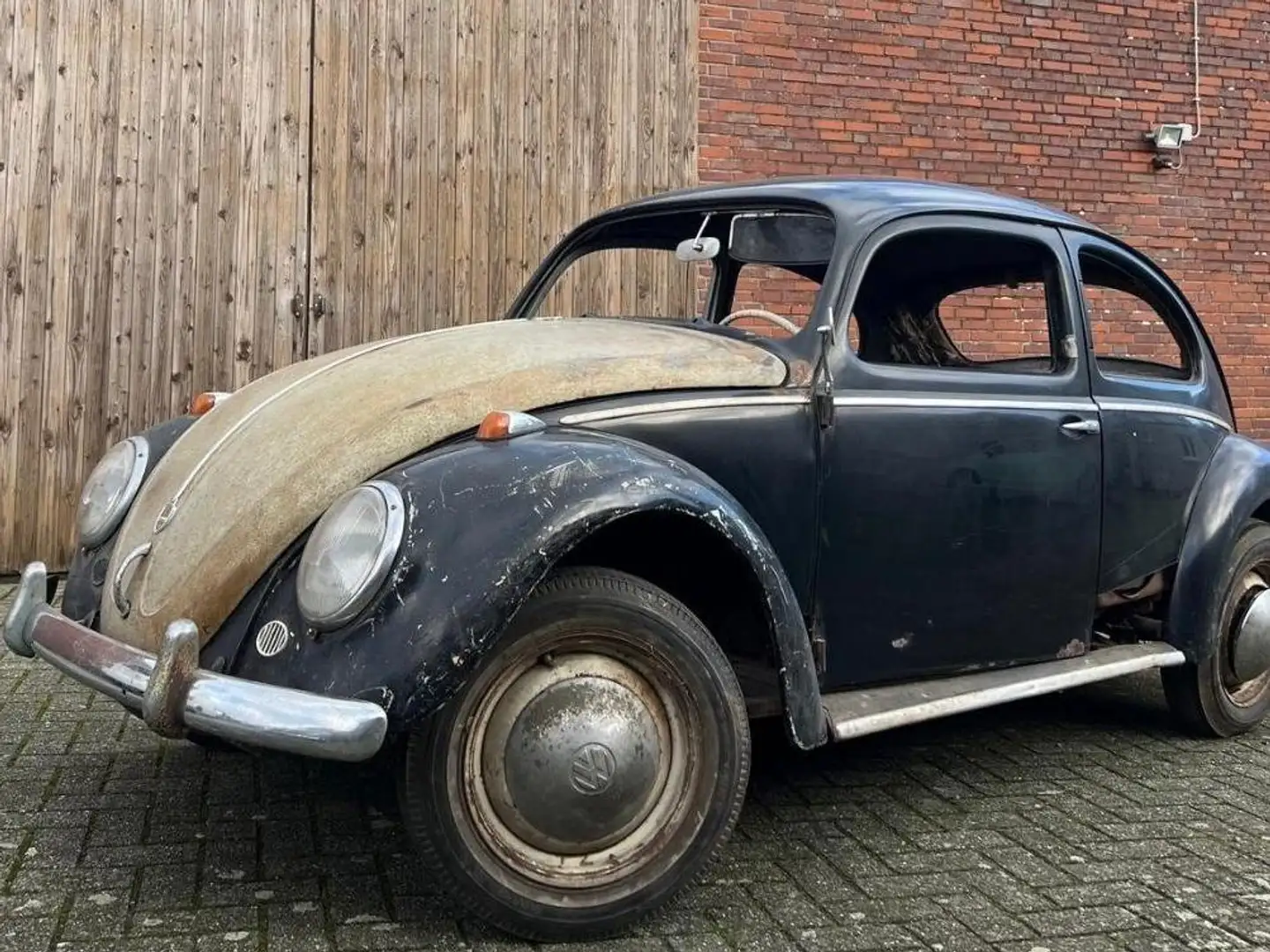 Volkswagen Käfer 1959 Project OG paint Semaphore Siyah - 1
