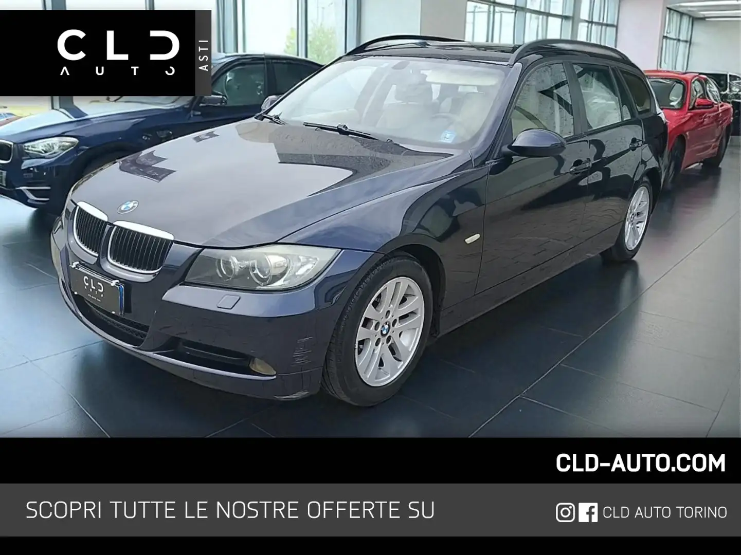 BMW 320 d cat Touring Attiva 177cv Blauw - 1