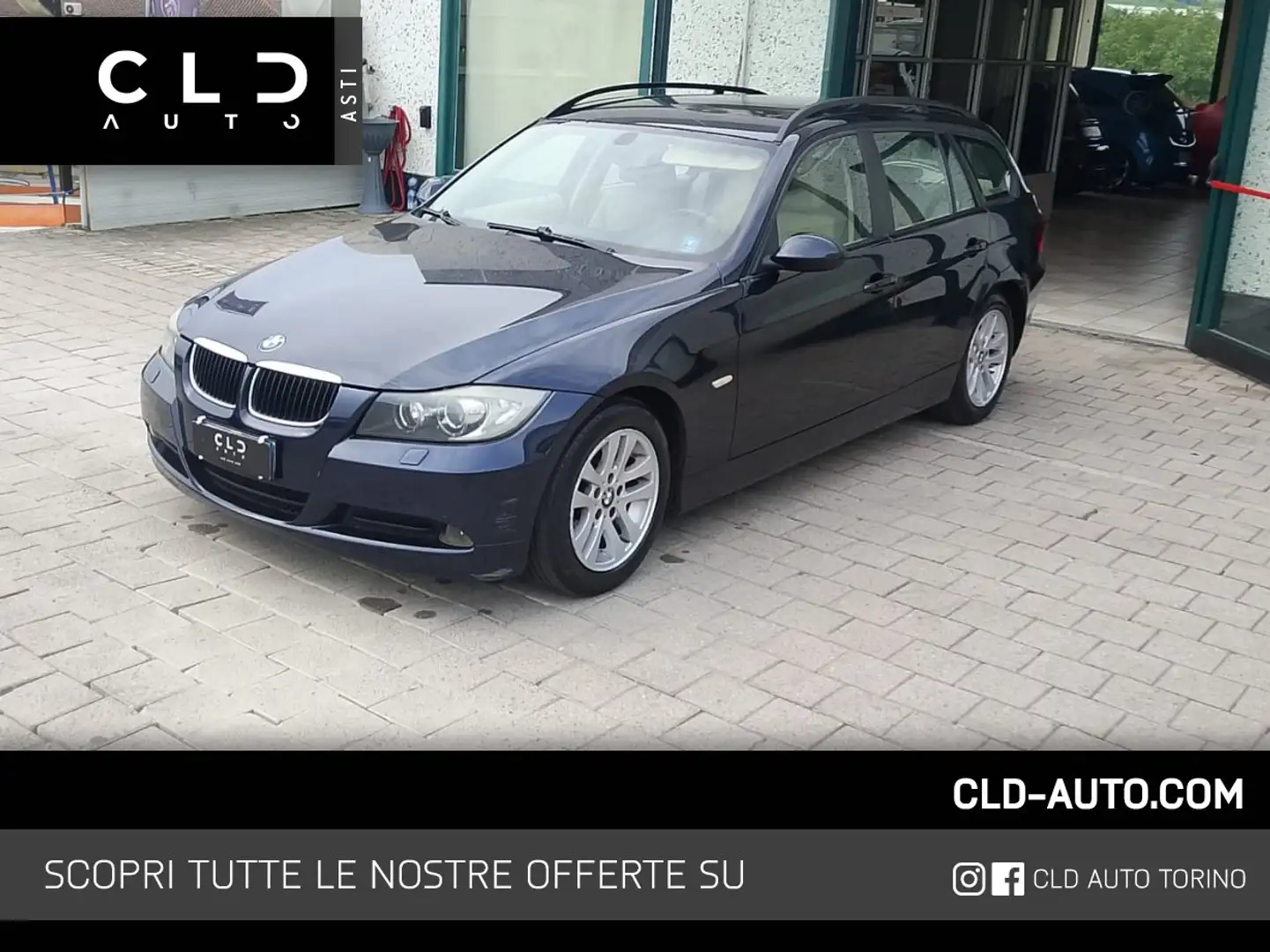 BMW 320 d cat Touring Attiva 177cv Modrá - 1