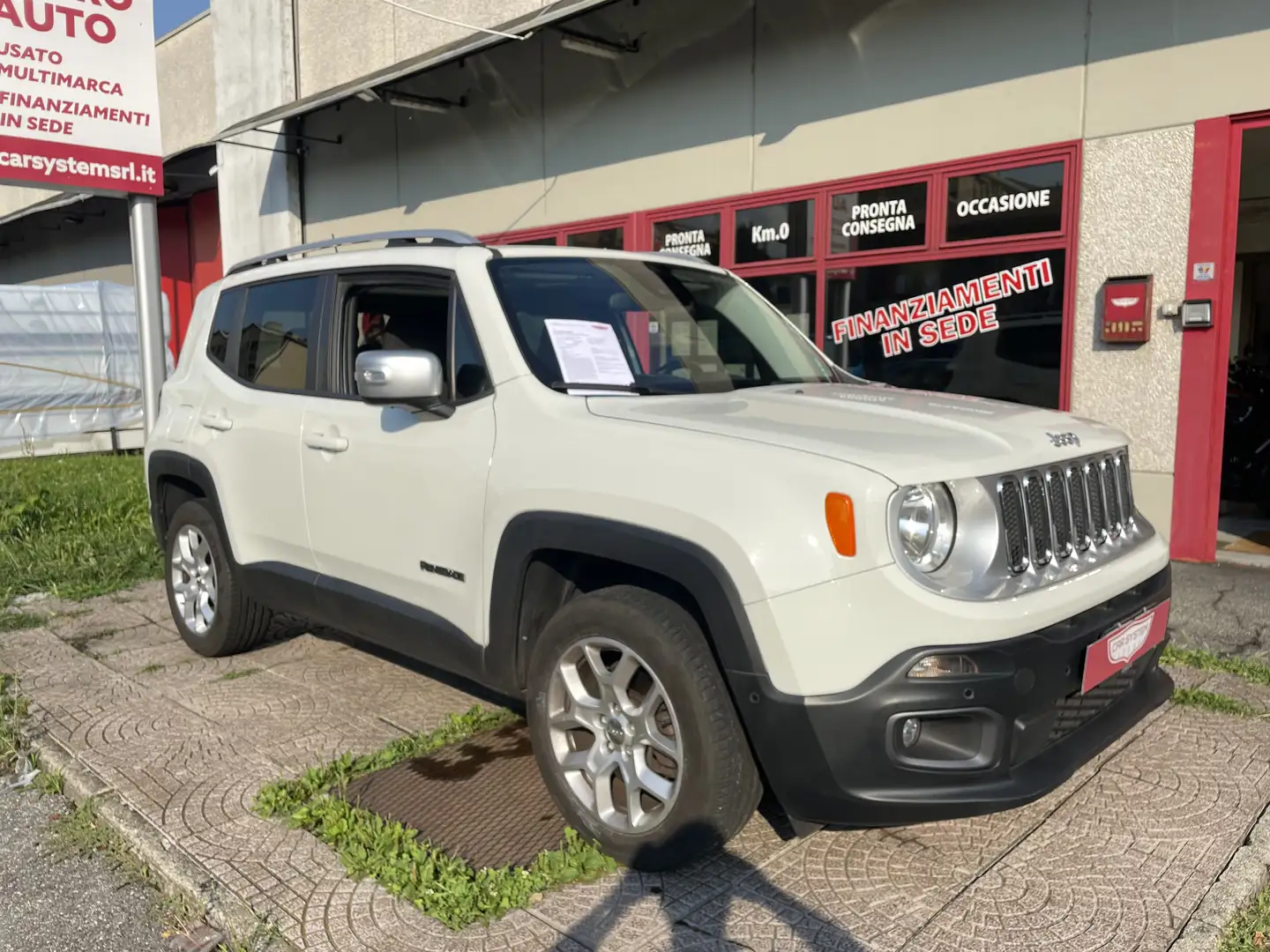 Jeep Renegade Renegade 1.4 m-air Limited 4wd 170cv auto Blanc - 1