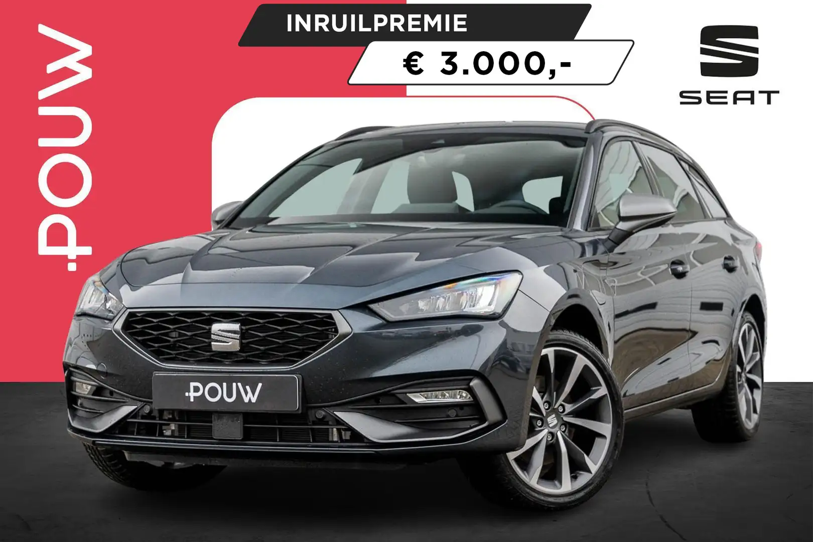 SEAT Leon e-Hybrid Sportstourer 1.5 TSI 204pk FR PHEV First Edition | Gri - 1
