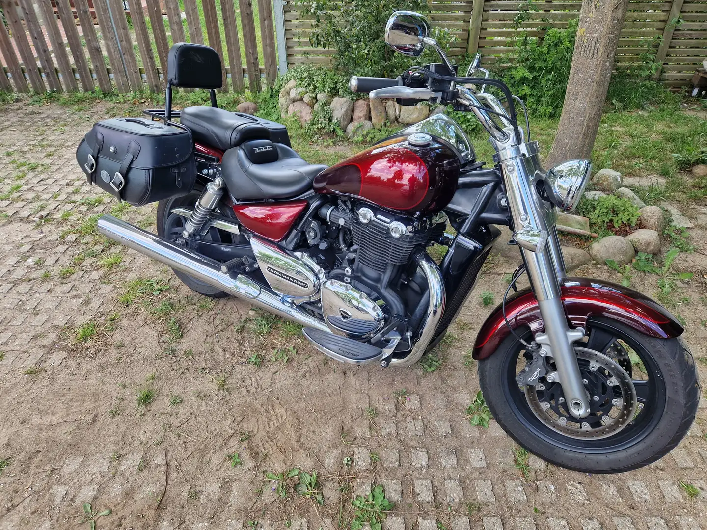 Triumph Thunderbird Commander Commander Červená - 1