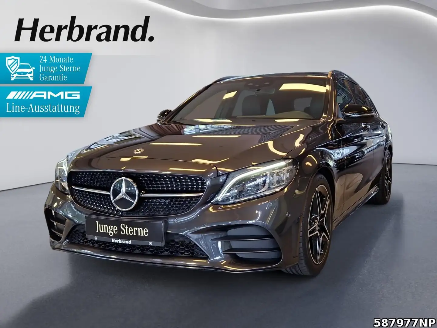 Mercedes-Benz C 300 T AMG Line Grau - 1