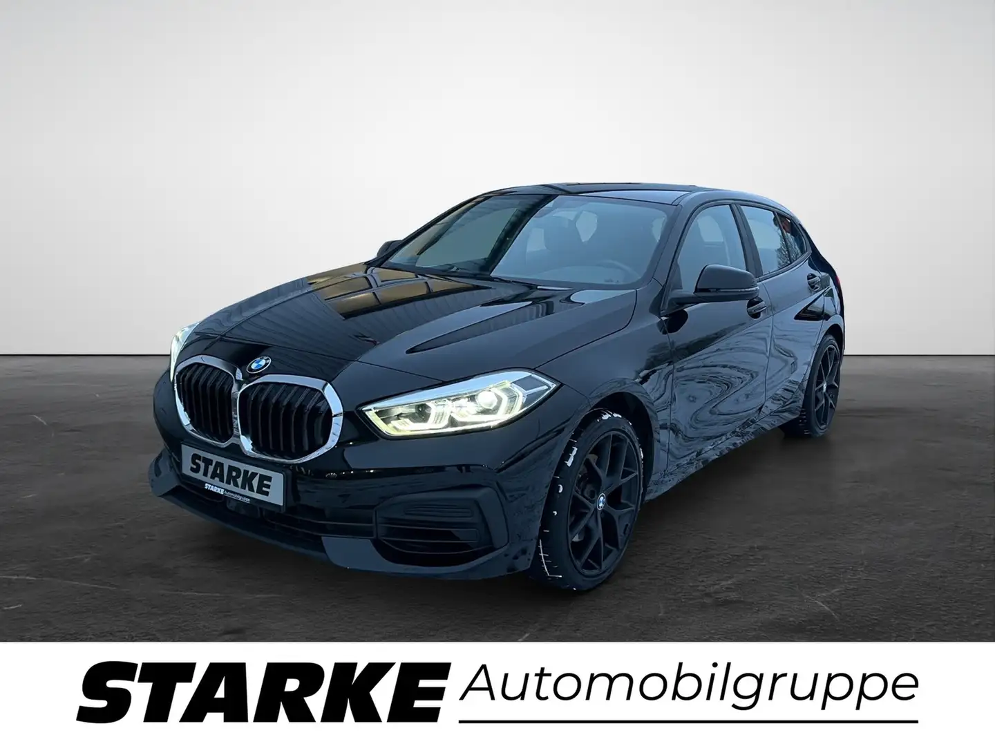 BMW 118 i Advantage Schwarz - 1