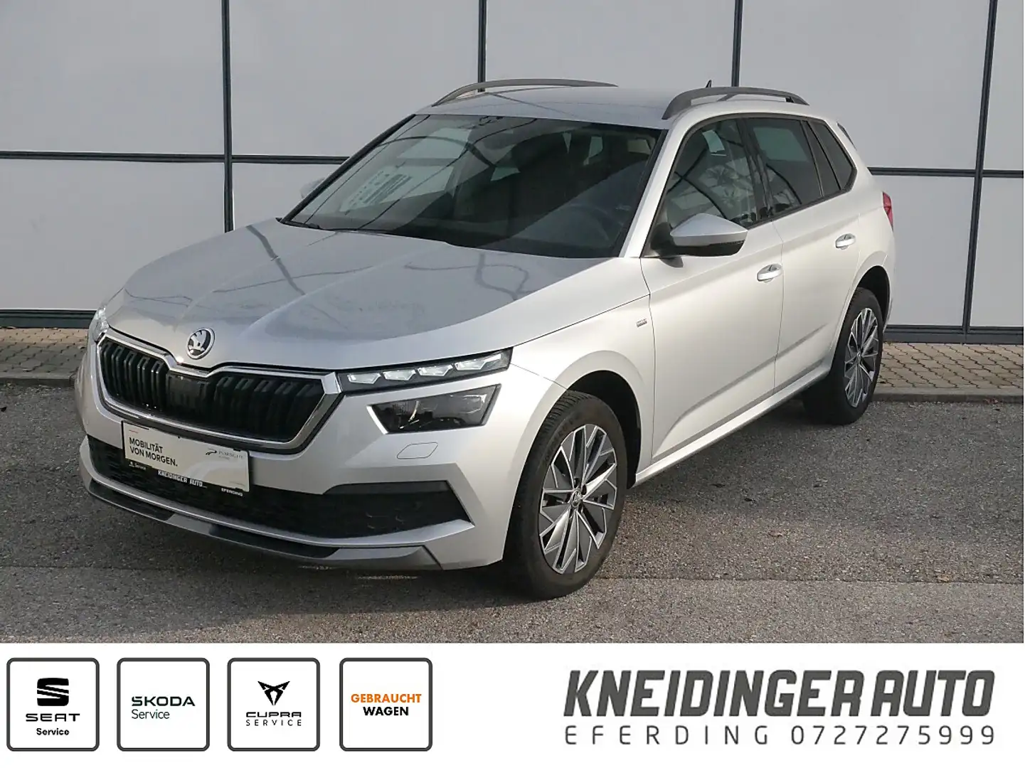Skoda Kamiq 1.0 TSI Ambition; Rückfahrkamera, Sitzheizung, ... Silber - 1