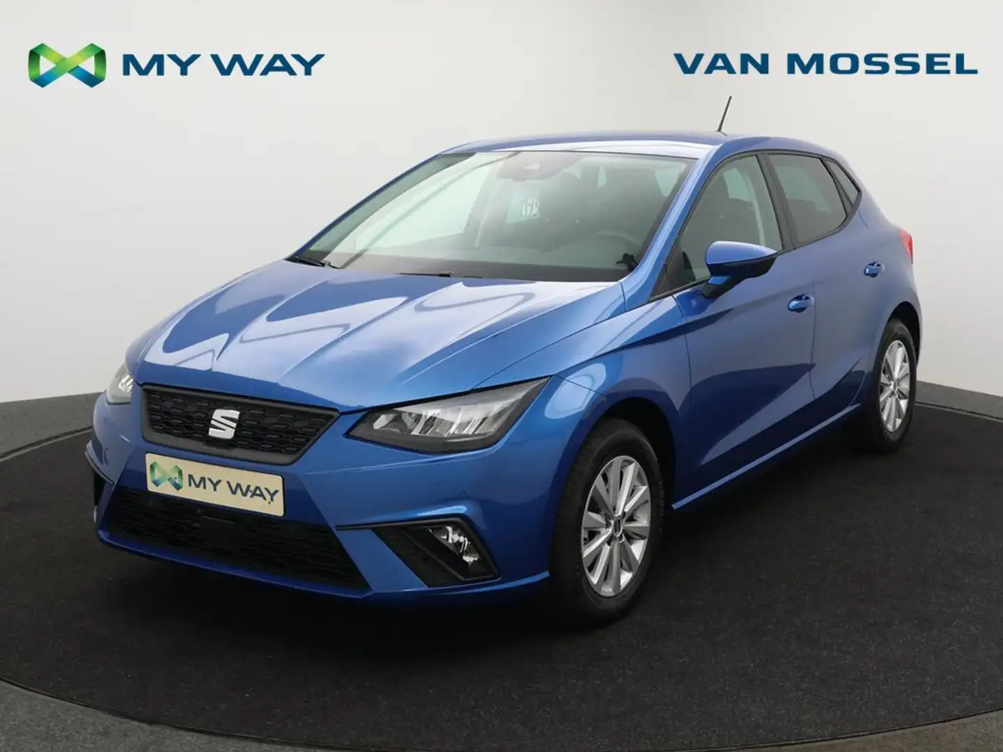 SEAT Ibiza Ibiza Move! Navi 1.0TSI 95pk *NAVI*BLTH*CRUISE*PDC*DIGITAL DASHBOARD*... Bleu - 1