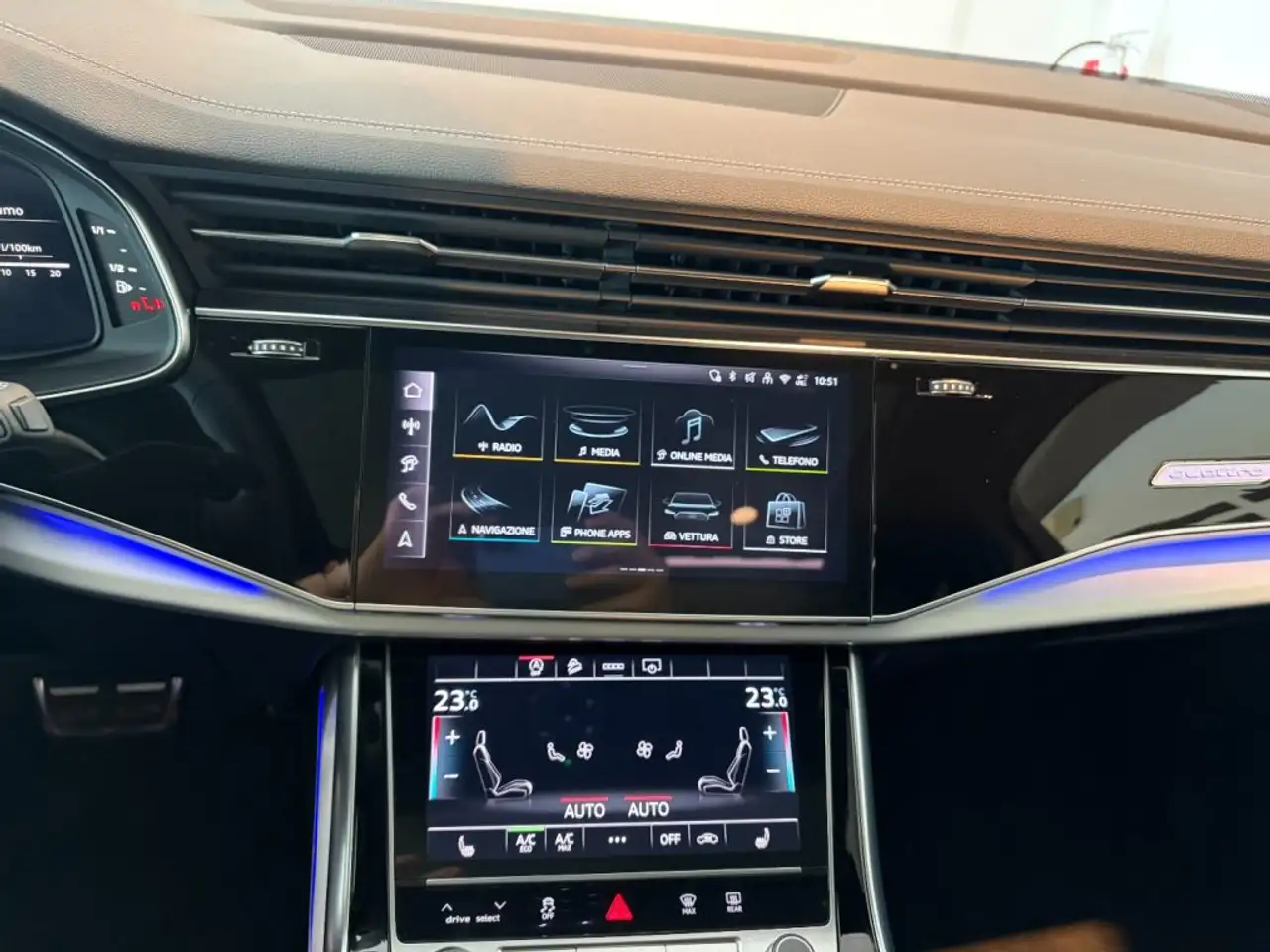 Audi Q7 TDI 286CV QUATTRO TIPTRONIC S-LINE 7 POSTI GANCIO, миниатюра 14
