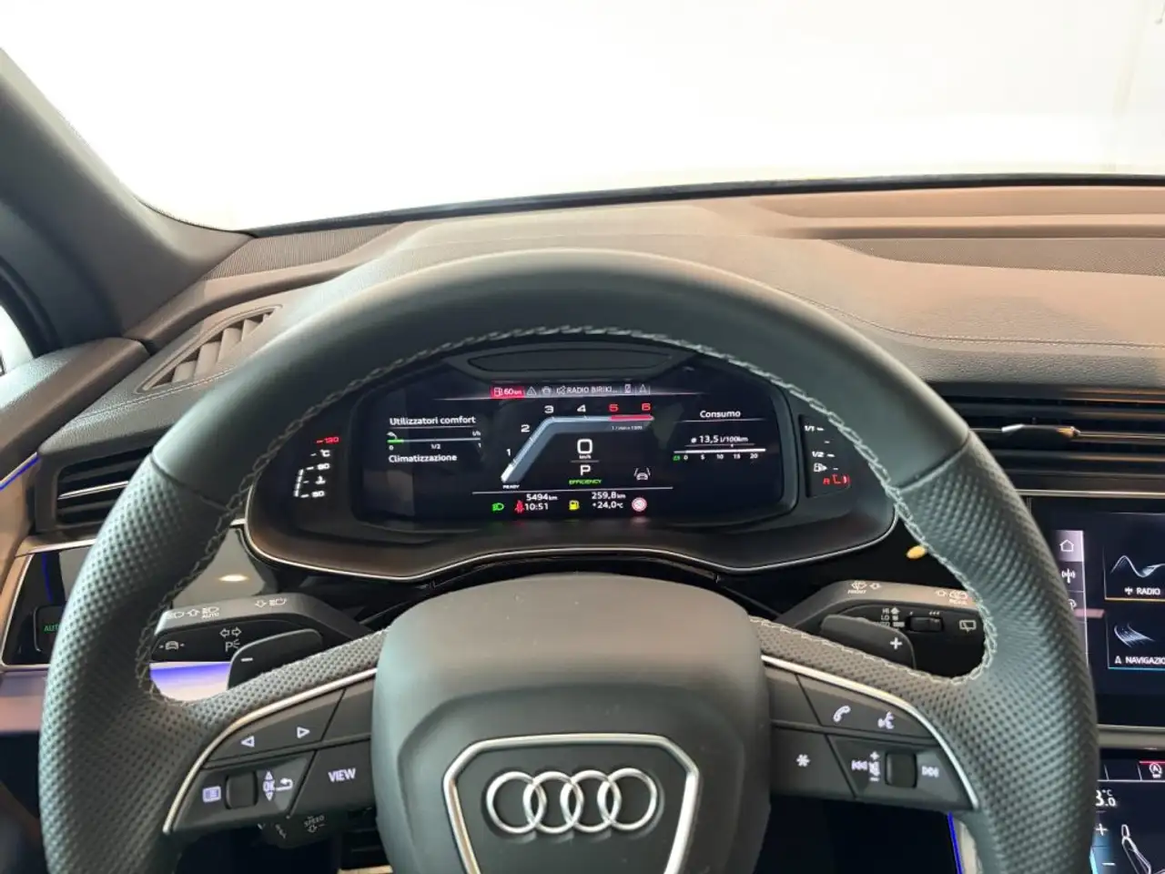 Audi Q7 TDI 286CV QUATTRO TIPTRONIC S-LINE 7 POSTI GANCIO, миниатюра 7