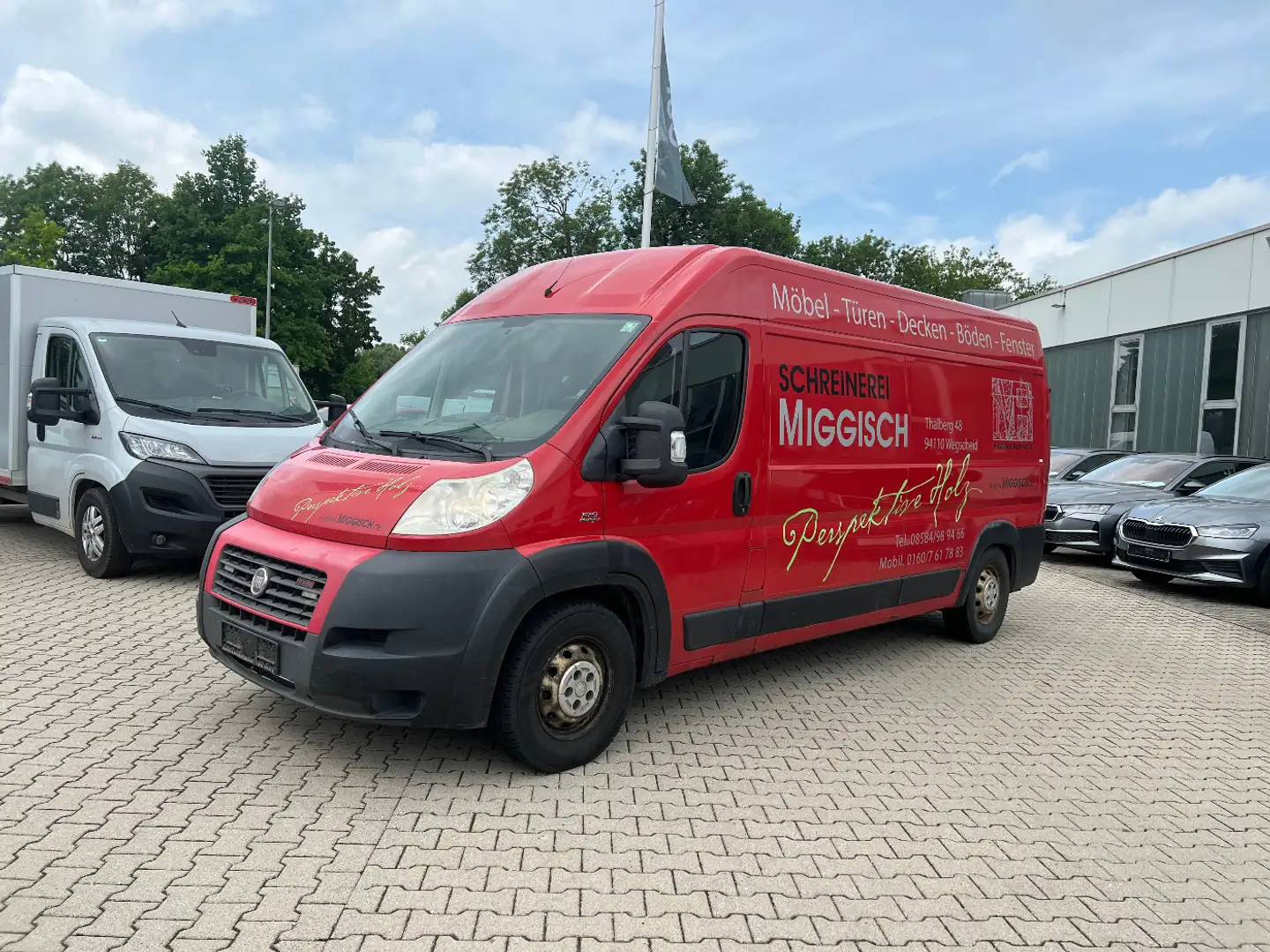 Fiat Ducato Maxi L4H2 35 180 Power 3.5t *Klima 260 AHK Rosso - 1