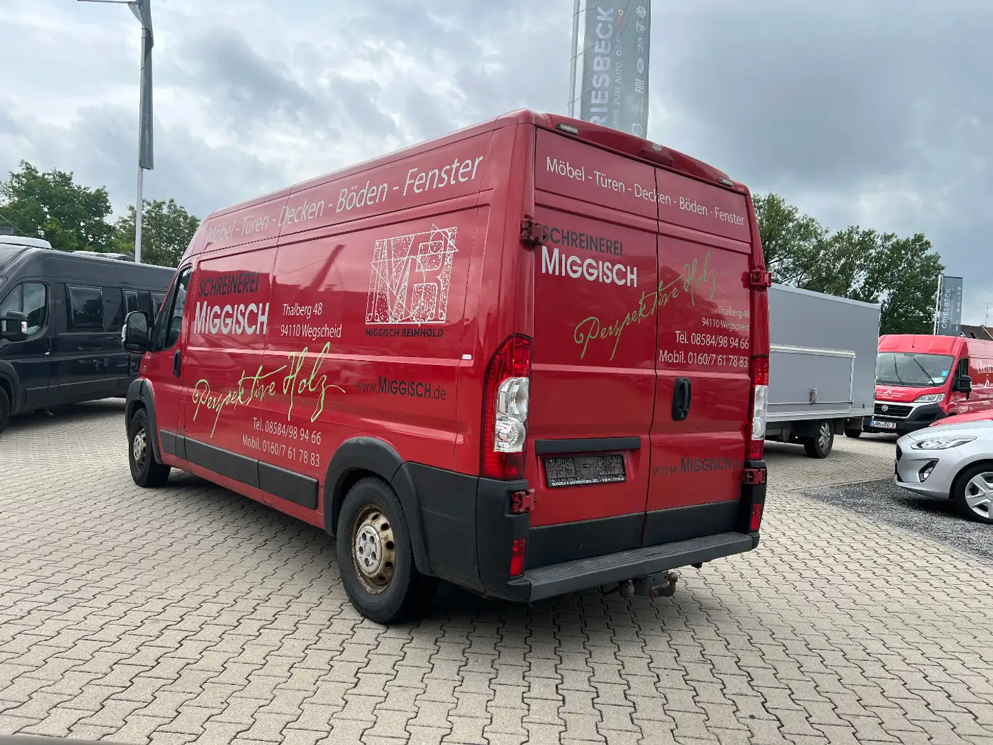 Fiat Ducato Maxi L4H2 35 180 Power 3.5t *Klima 260 AHK Rosso - 2
