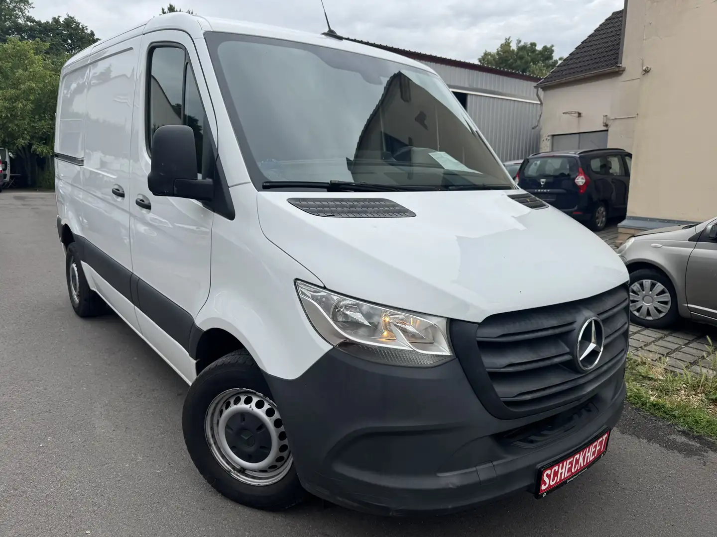 Mercedes-Benz Sprinter 211/214 CDI WORKER FWD L1/Scheckheft/Klima Blanc - 1