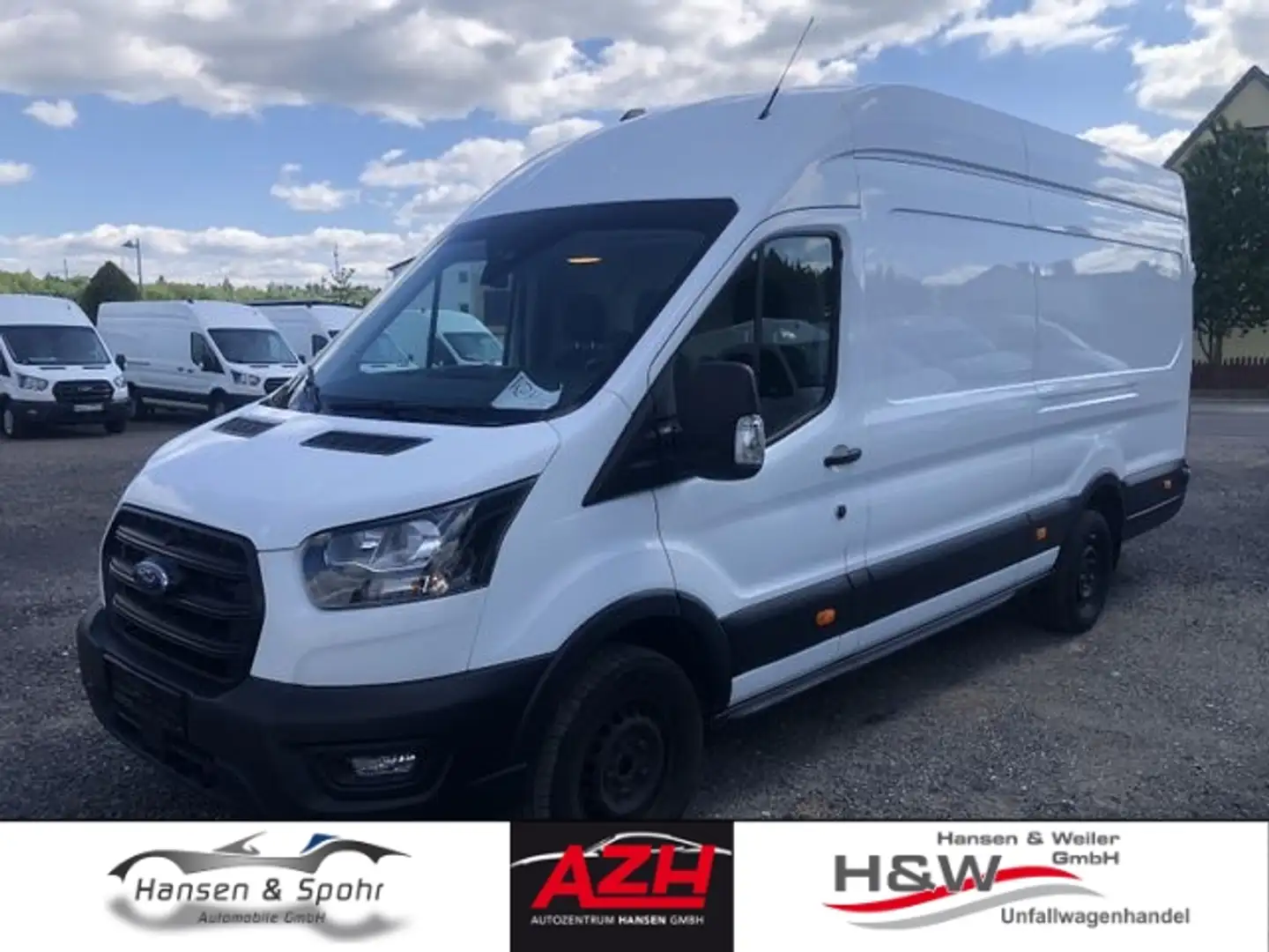 Ford Transit Kasten L4H3 Trend 2.0 TDCi, EURO6 Blanc - 1