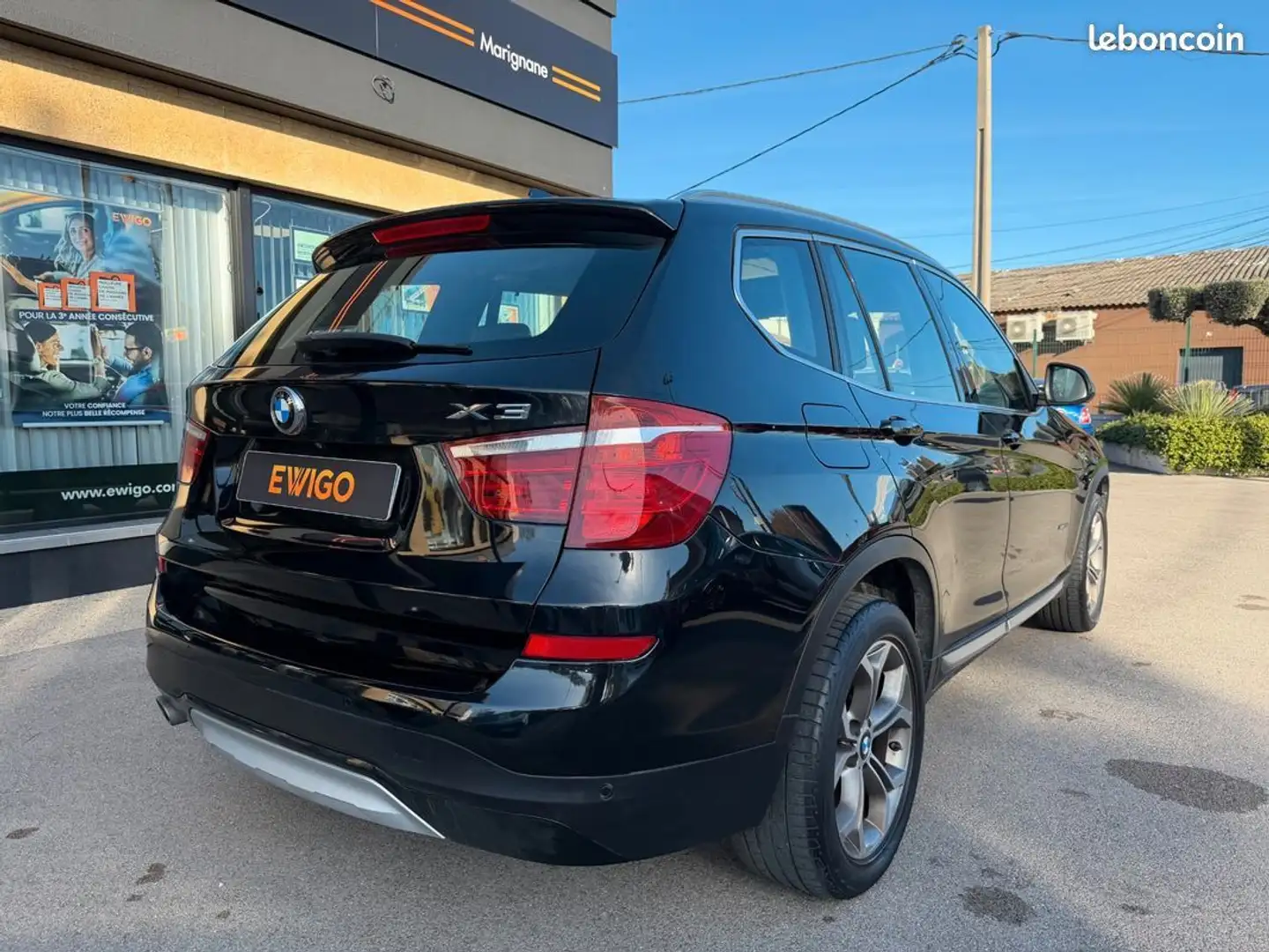 BMW X3 2.0 d 190ch x line xdrive bva Schwarz - 2
