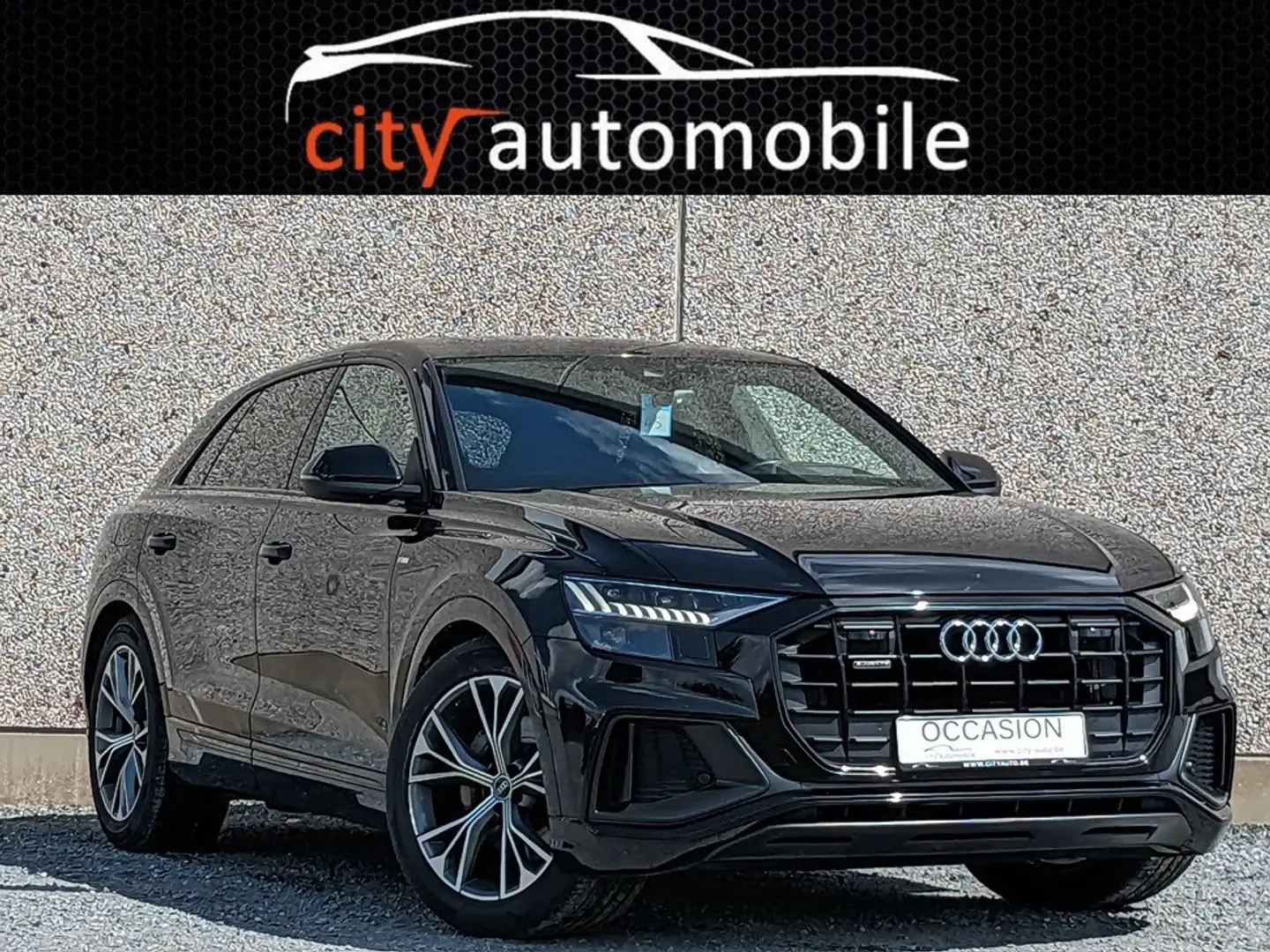 Audi Q8 50 TDI QUATTRO S-LINE S-TRONIC CUIR VIRTUAL Noir - 1