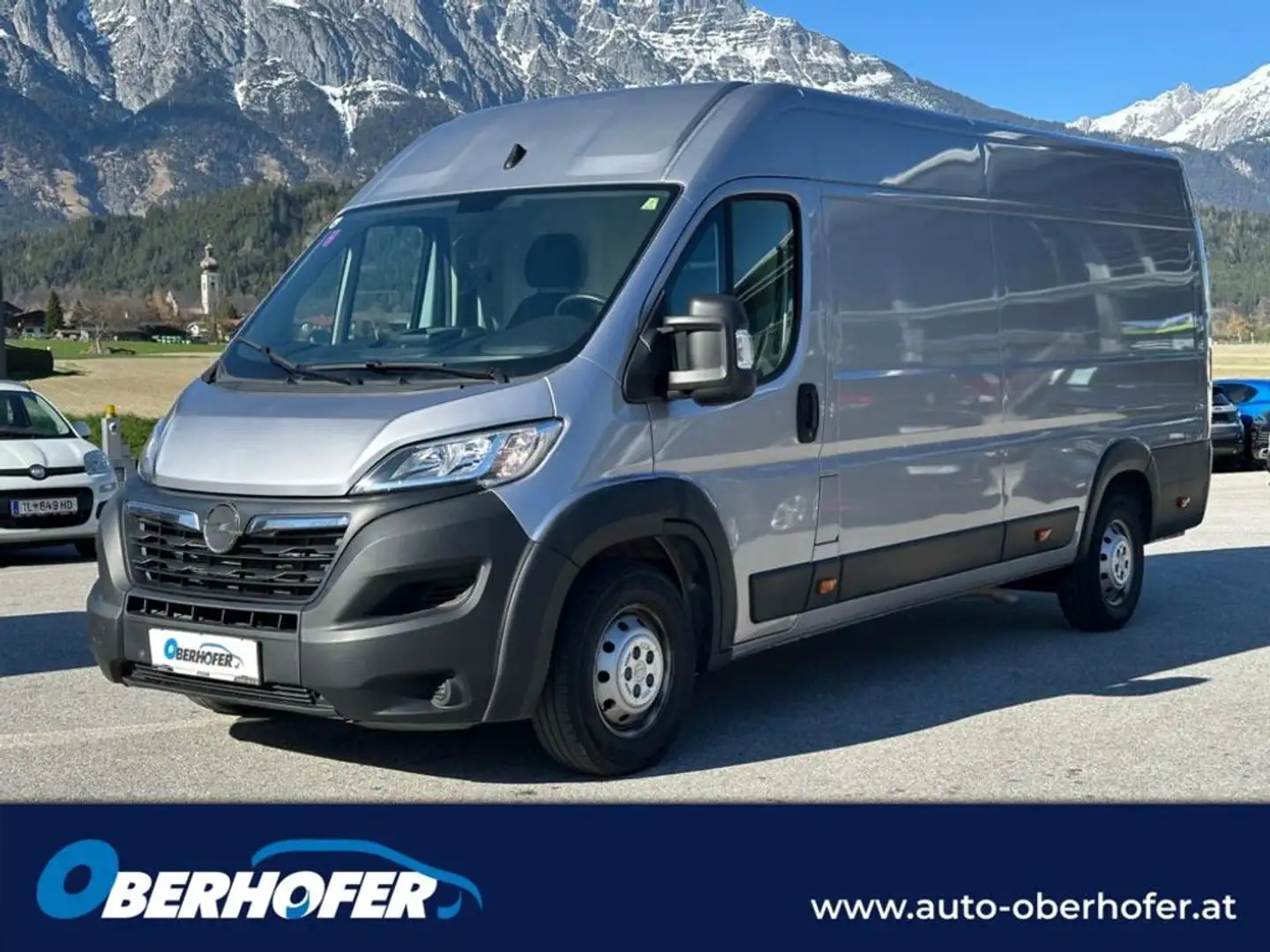 Opel Movano L4H2 HDi 140 3,5t+ 2-Sitzer Netto*22.990.- Silber - 1