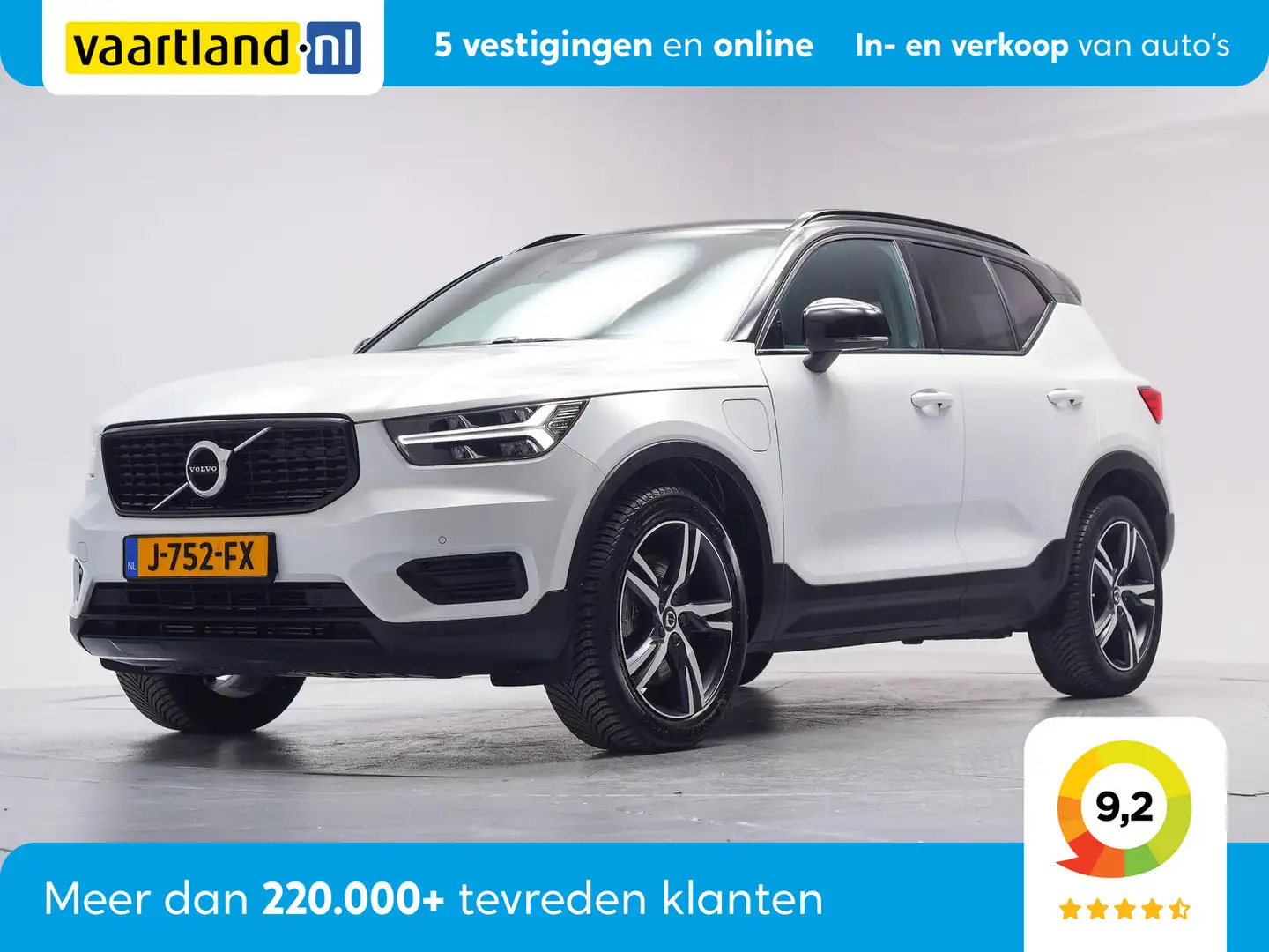 Volvo XC40 T5 Recharge 262pk R-Design Aut. [ Leder/Alcantara Wit - 1