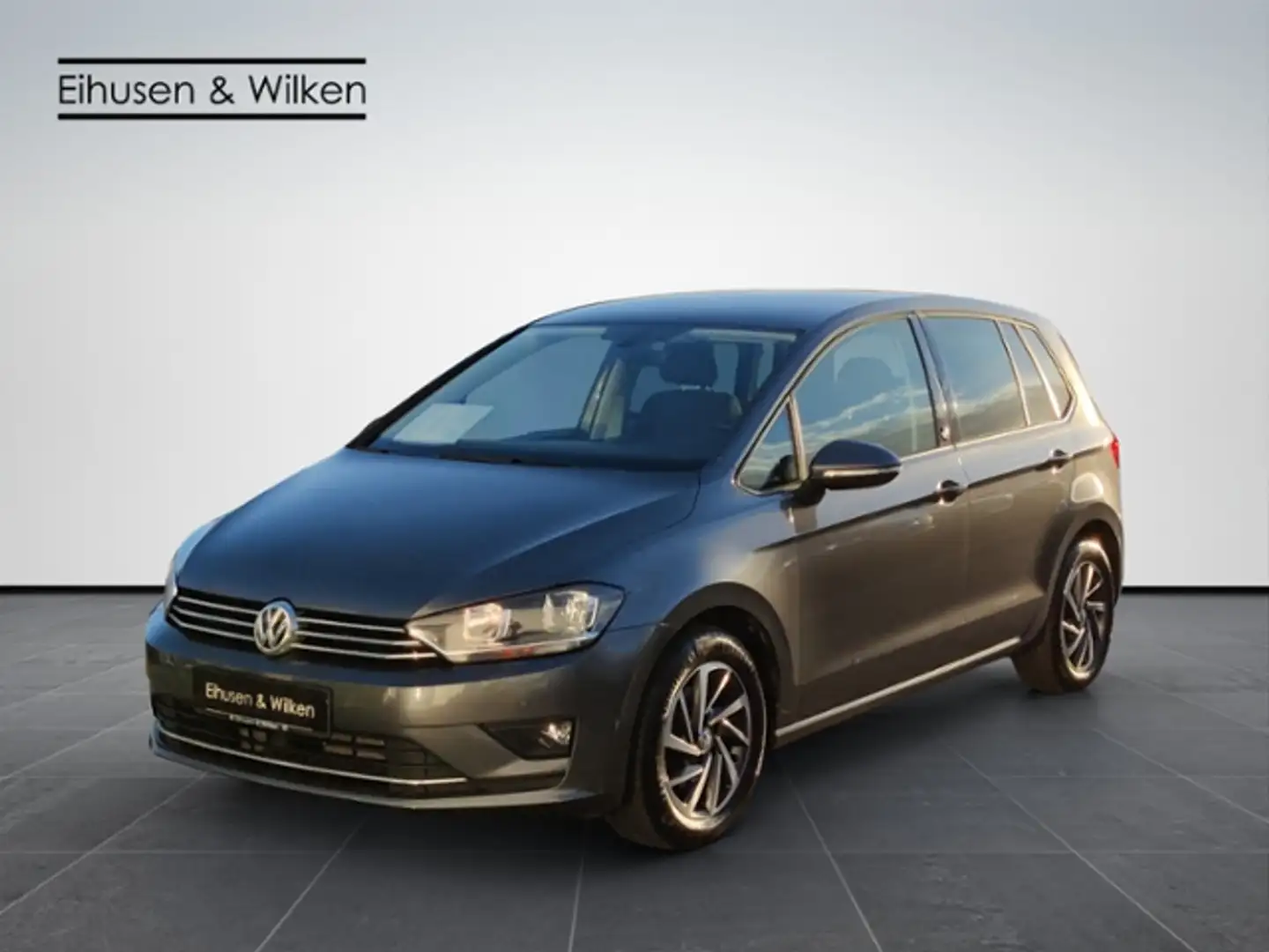 Volkswagen Golf Sportsvan 1.6+TDI+SOUND+KLIMA+AHK+ACC+NAVI+KAMERA+ Grijs - 2