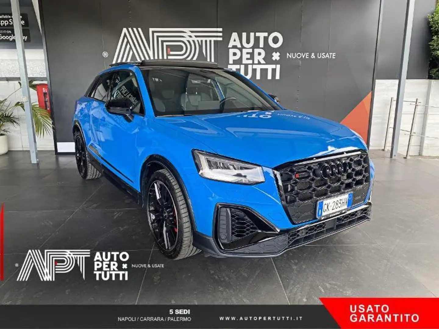 Audi Q2 SQ2 2.0 tfsi quattro s-tronic Blu/Azzurro - 2