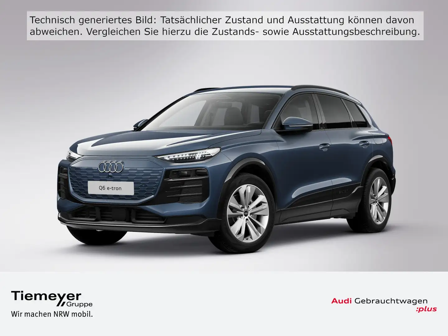 Audi Q6 e-tron PERFORMANCE LM20 LEDER KAMERA BuO Blau - 1